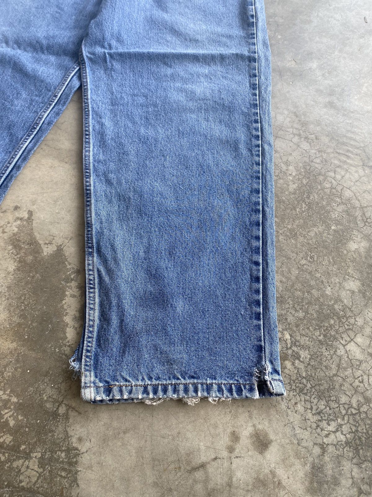 Levi's × Vintage Silver Tab Baggy Jeans Levis Vintage Denim Size US 38 / EU 54 - 7 Thumbnail