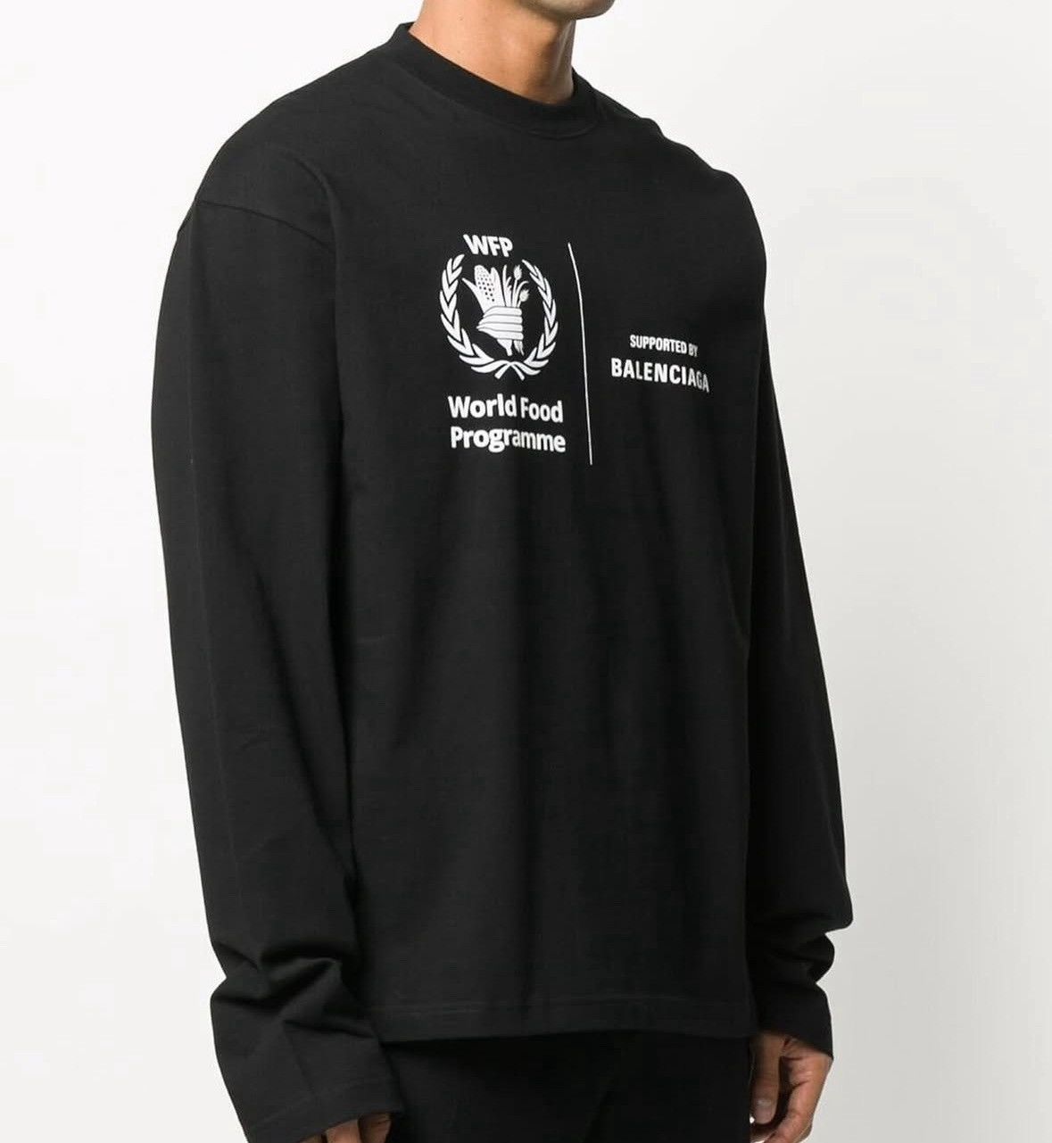 Balenciaga Balenciaga World Food Programme Tee Size US S / EU 44-46 / 1 - 1 Thumbnail
