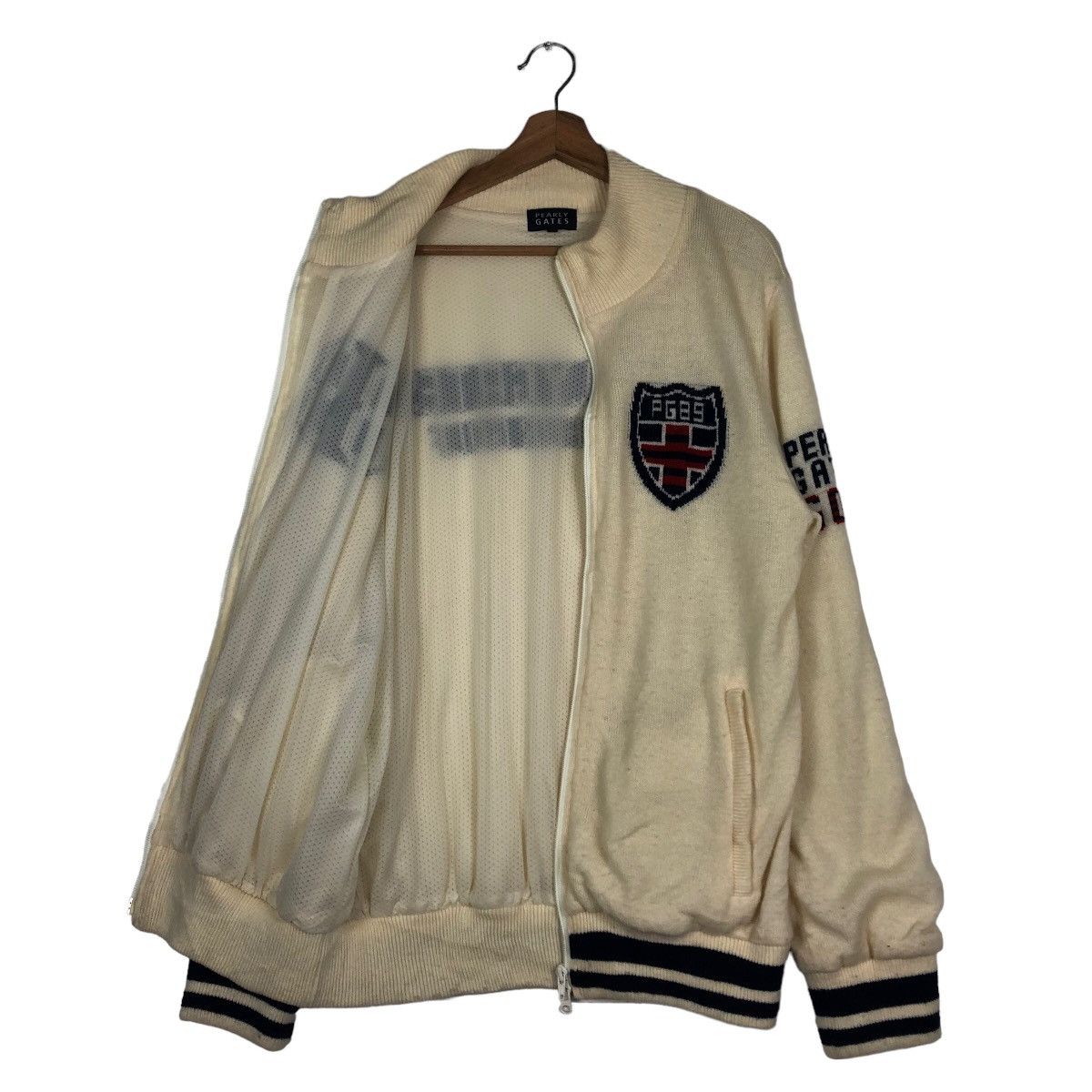 Hysteric Glamour 🔥Vintage Knit Zipper Jacket Pearly Gates Big Logo Size US M / EU 48-50 / 2 - 11 Thumbnail