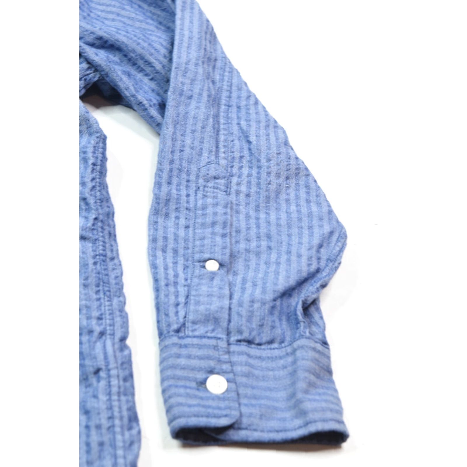 Bonobos Bonobos Shirt Mens 3XL Blue Striped Long Sleeve Button-Down Standard Shirt Size US XXL / EU 58 / 5 - 4 Thumbnail