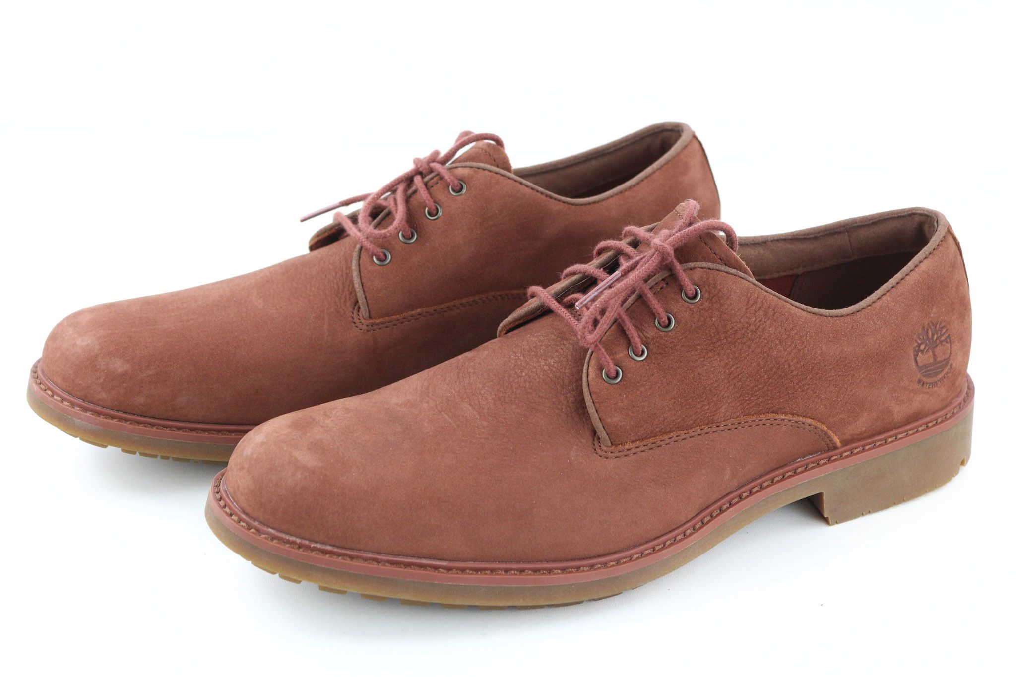 Timberland A2GTV UK8.5 Brown Leather Almond ReBOTL 79878 Size US 9 / EU 42 - 2 Thumbnail