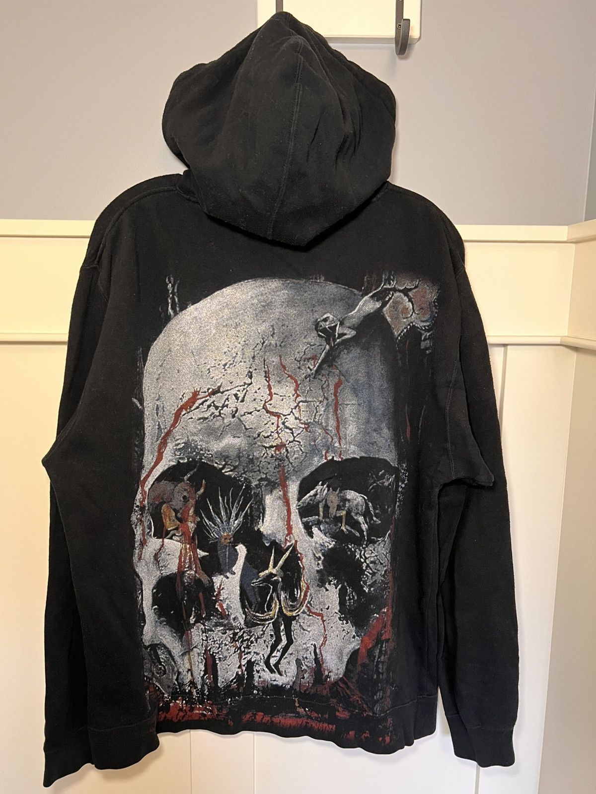 Slayer Vintage 2009 Official Slayer South of Heaven pullover hoodie Size US XL / EU 56 / 4 - 1 Thumbnail