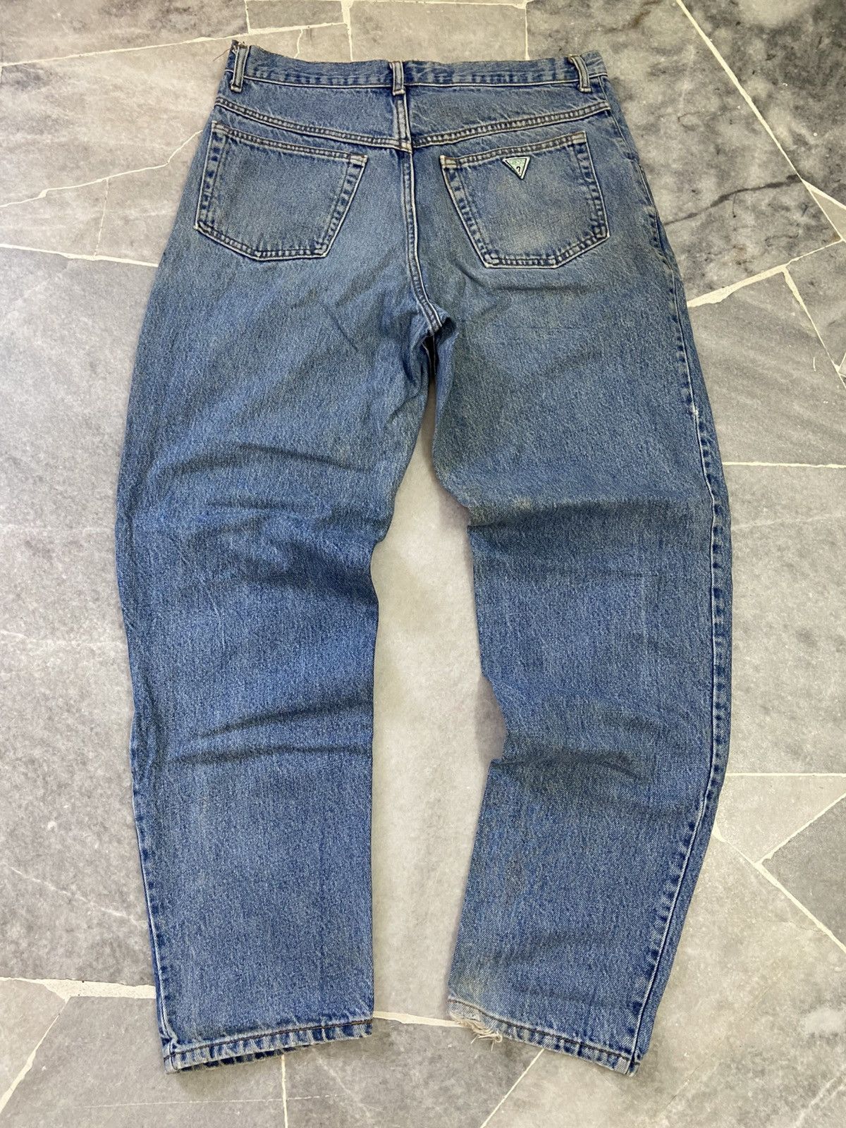 Guess Vintage Guess by Georges Marciano Usa Baggy Jeans Size US 35 - 9 Thumbnail