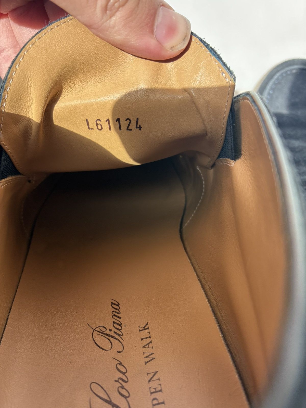 Loro Piana Loro piana navy open walk uk 9 eu 43 Size US 10 / EU 43 - 6 Thumbnail