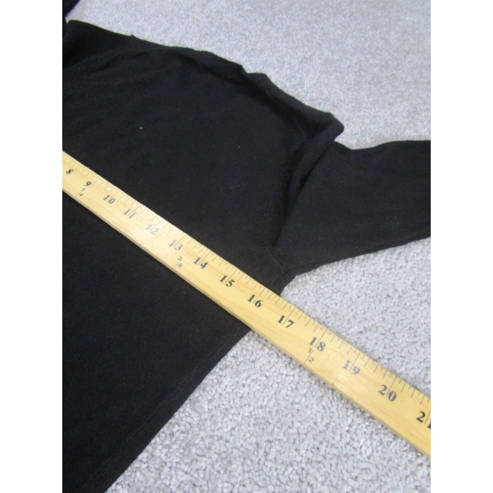 Zara Zara Sweater Womens Small Black Stretch Crew Pullover Size S / US 4 / IT 40 - 5 Thumbnail