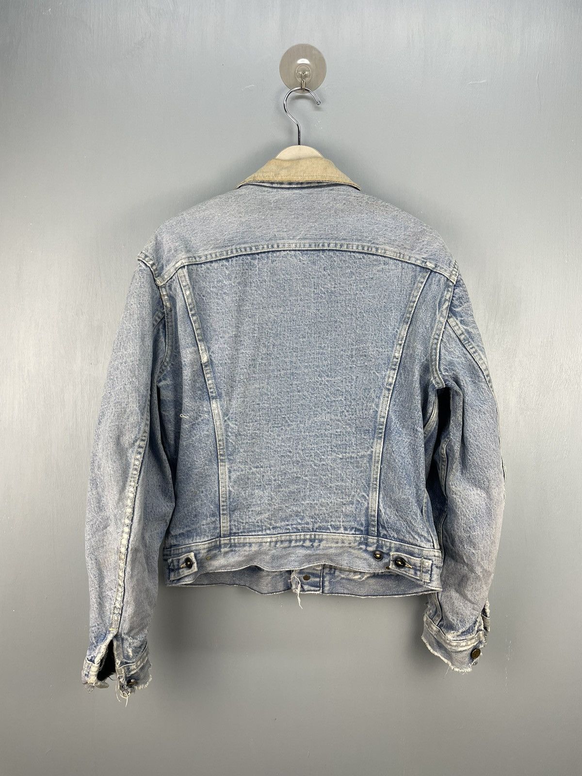 Lee Vintage 70s Lee Storm Rider denim tracker jacket Size US L / EU 52-54 / 3 - 4 Thumbnail