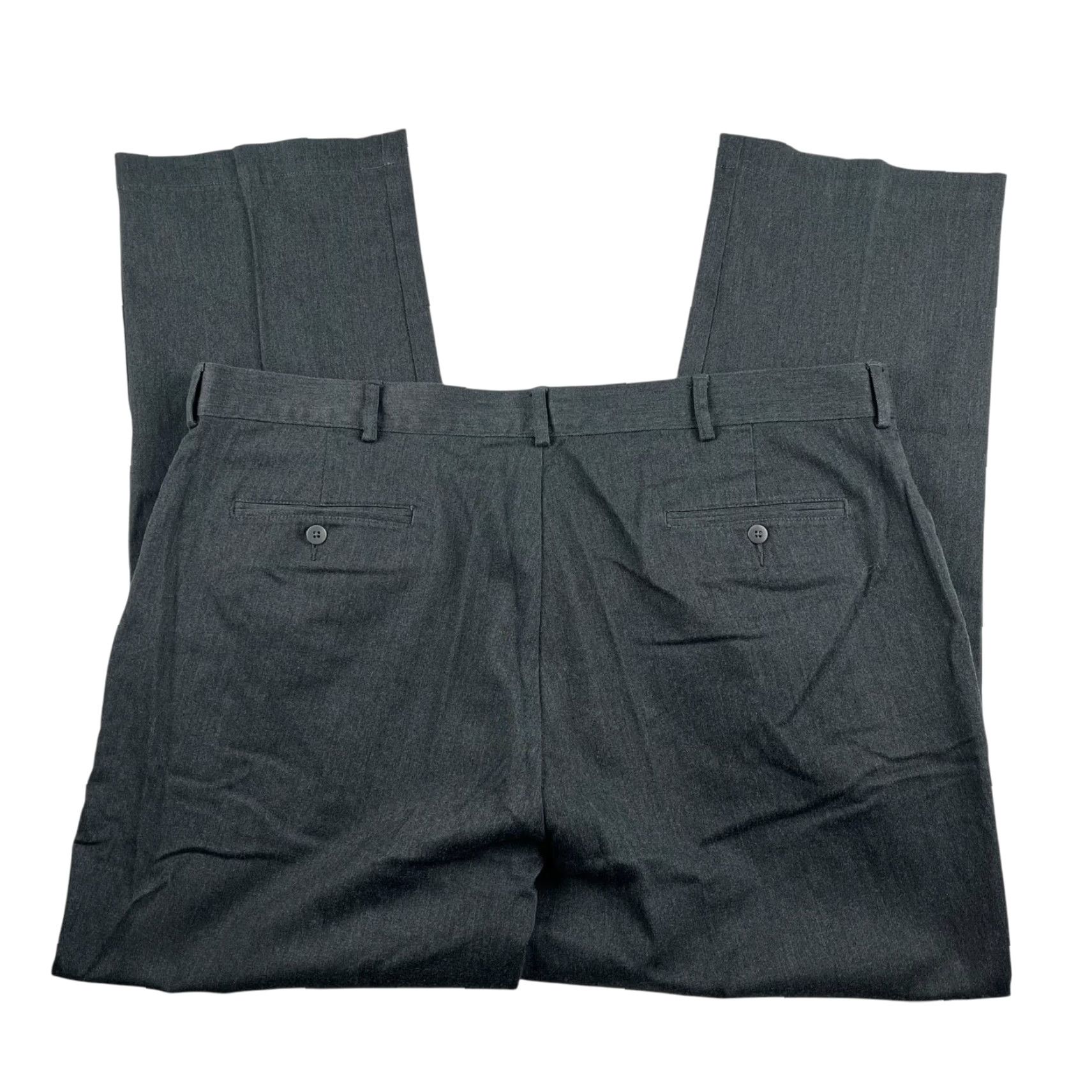 Polo Ralph Lauren VINTAGE Polo Ralph Lauren Men’s Pants Gray 42x29 Cotton Blend Stretch Flat Front Dress Pants Size US XL / EU 56 / 4 - 3 Thumbnail