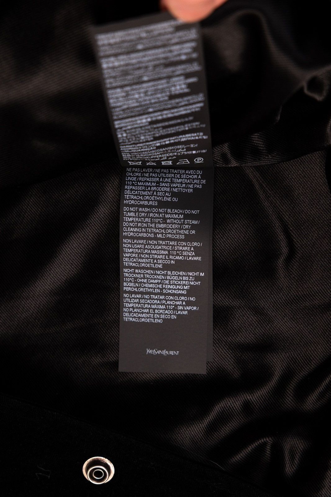 Saint Laurent Paris Saint Laurent Velour Bomber Jacket Size US S / EU 44-46 / 1 - 10 Thumbnail