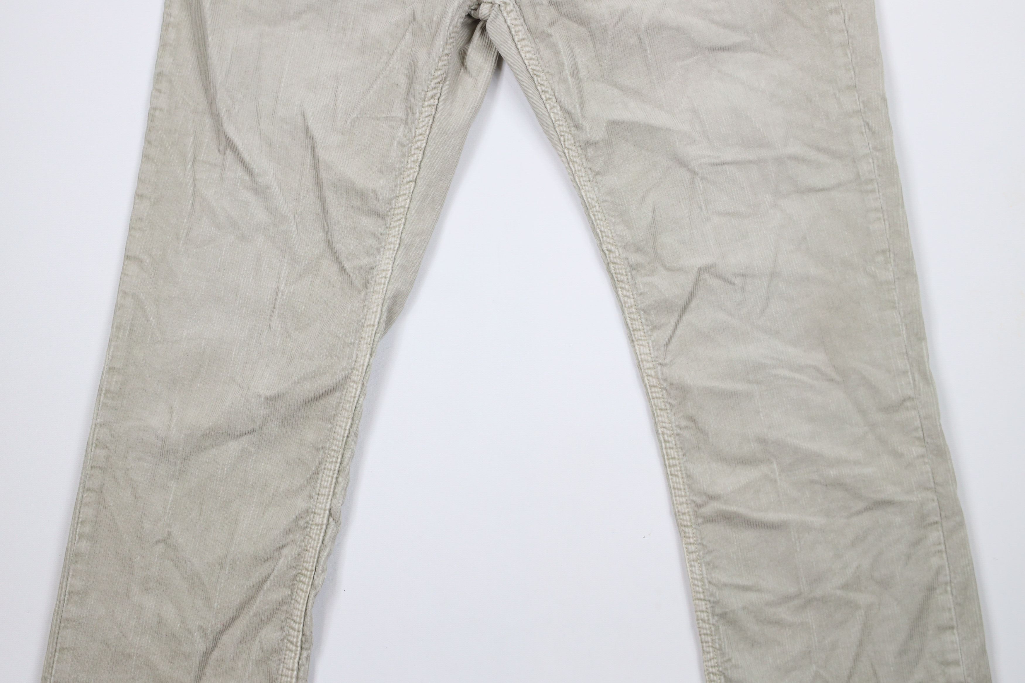 Ralph Lauren × Vintage Vintage 90s Ralph Lauren Varick Slim Straight Corduroy Pants Size US 36 / EU 52 - 3 Thumbnail