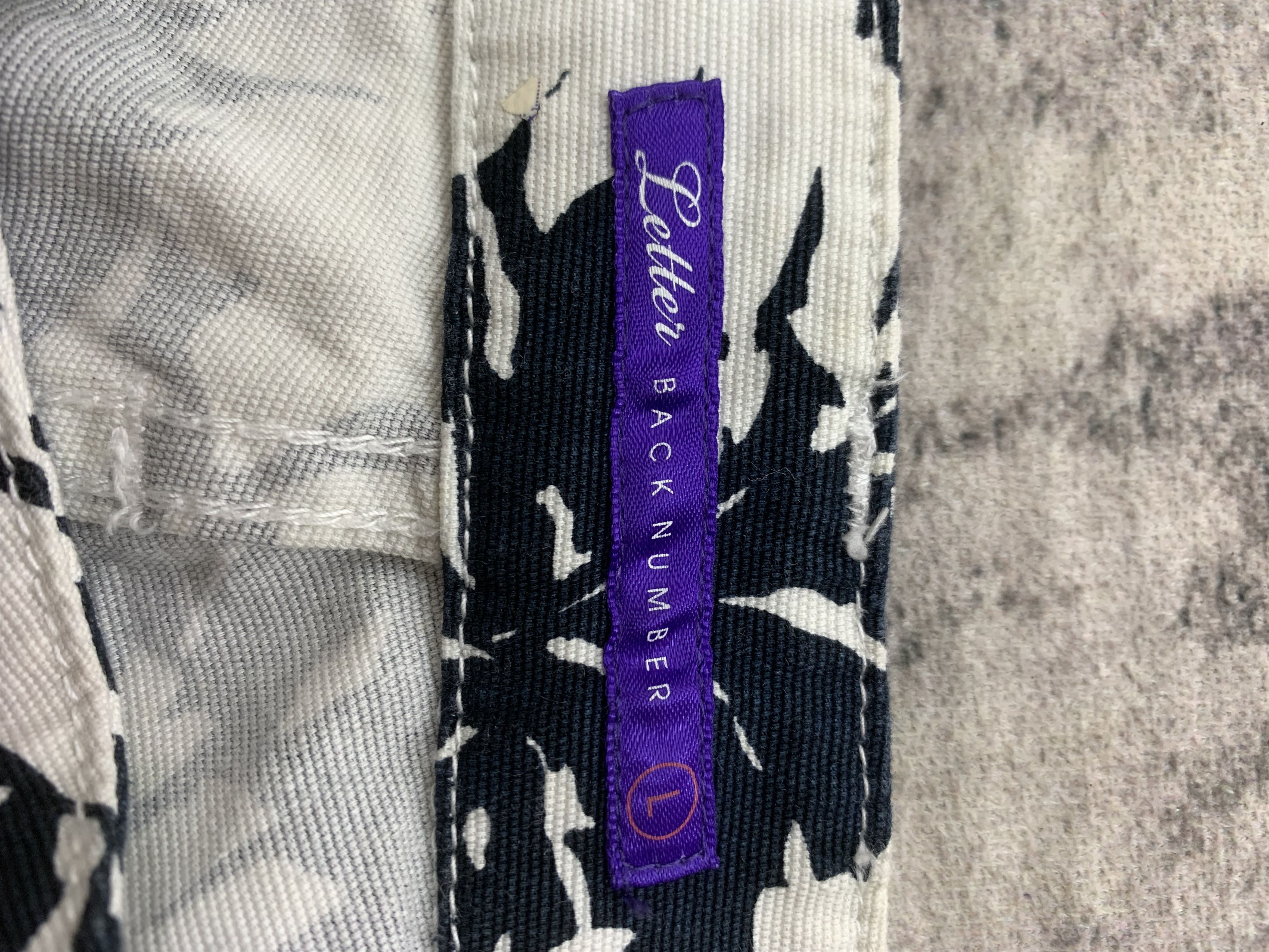 Japanese Brand × Vintage Back Number Pants size 28 Size 28" / US 6 / IT 42 - 9 Thumbnail