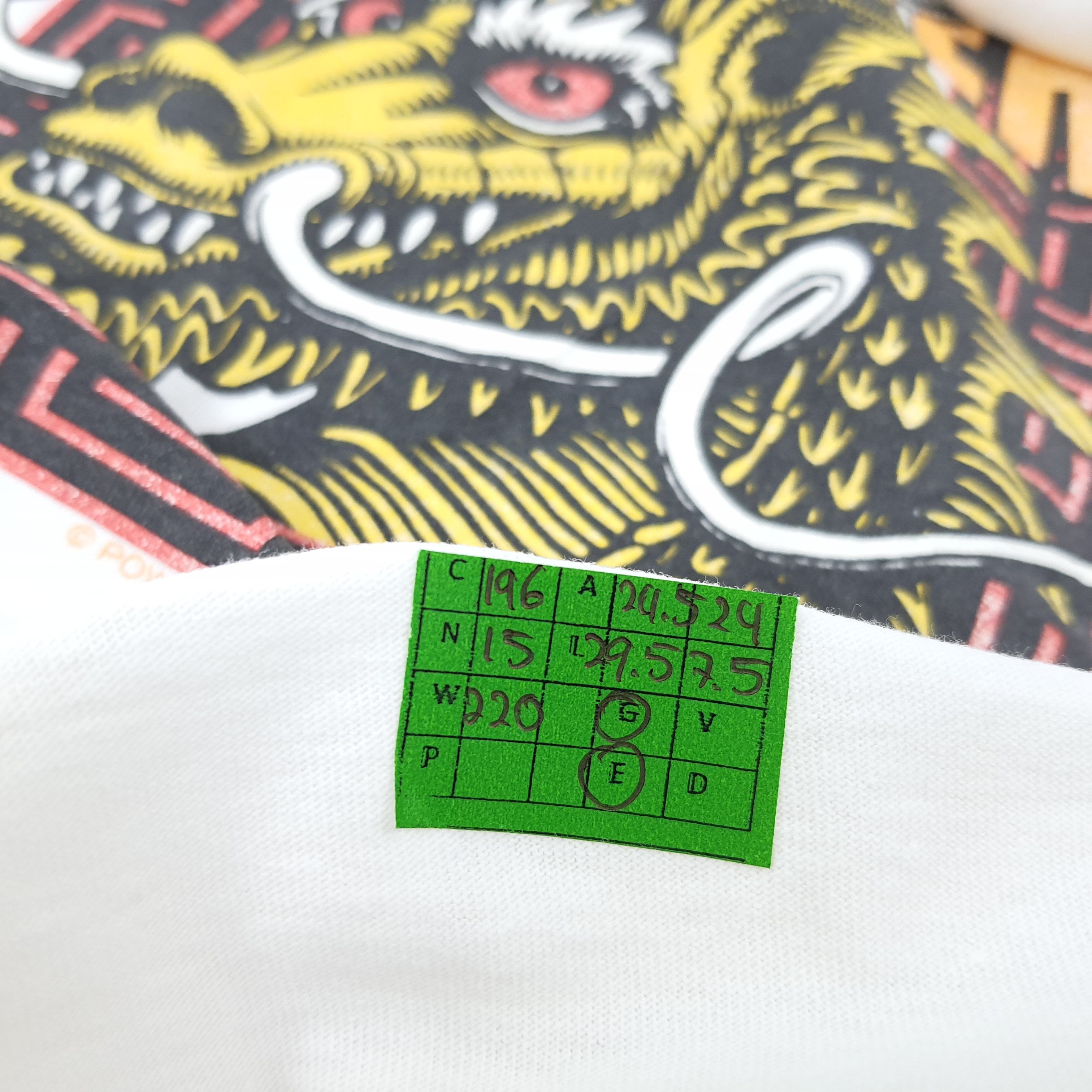 Powell Peralta × Vintage Vintage Powell Peralta Skateboards Dragon Tshirt Size US XL / EU 56 / 4 - 7 Thumbnail
