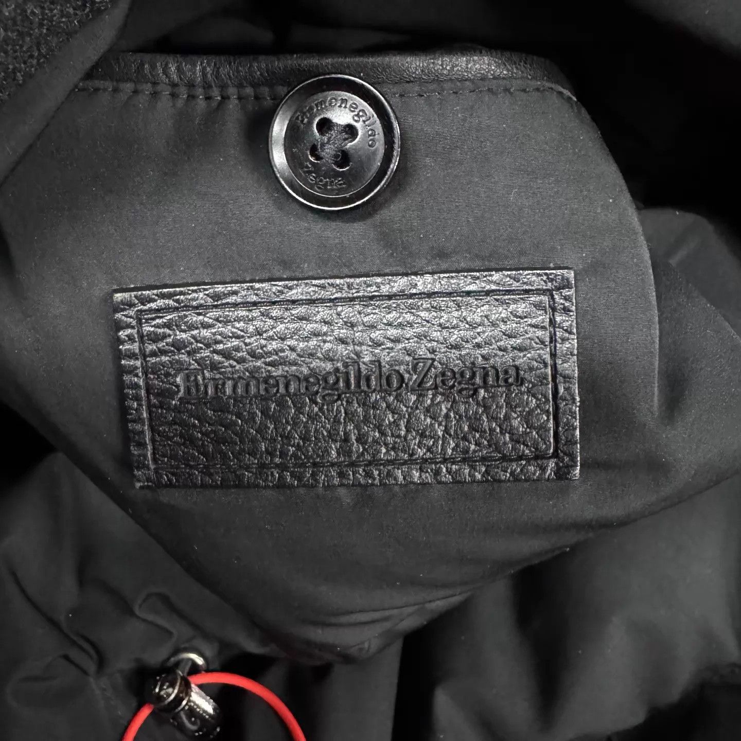 Ermenegildo Zegna Zegna Black M/L Wool Hood Down Coat 48 99New Size US M / EU 48-50 / 2 - 5 Thumbnail
