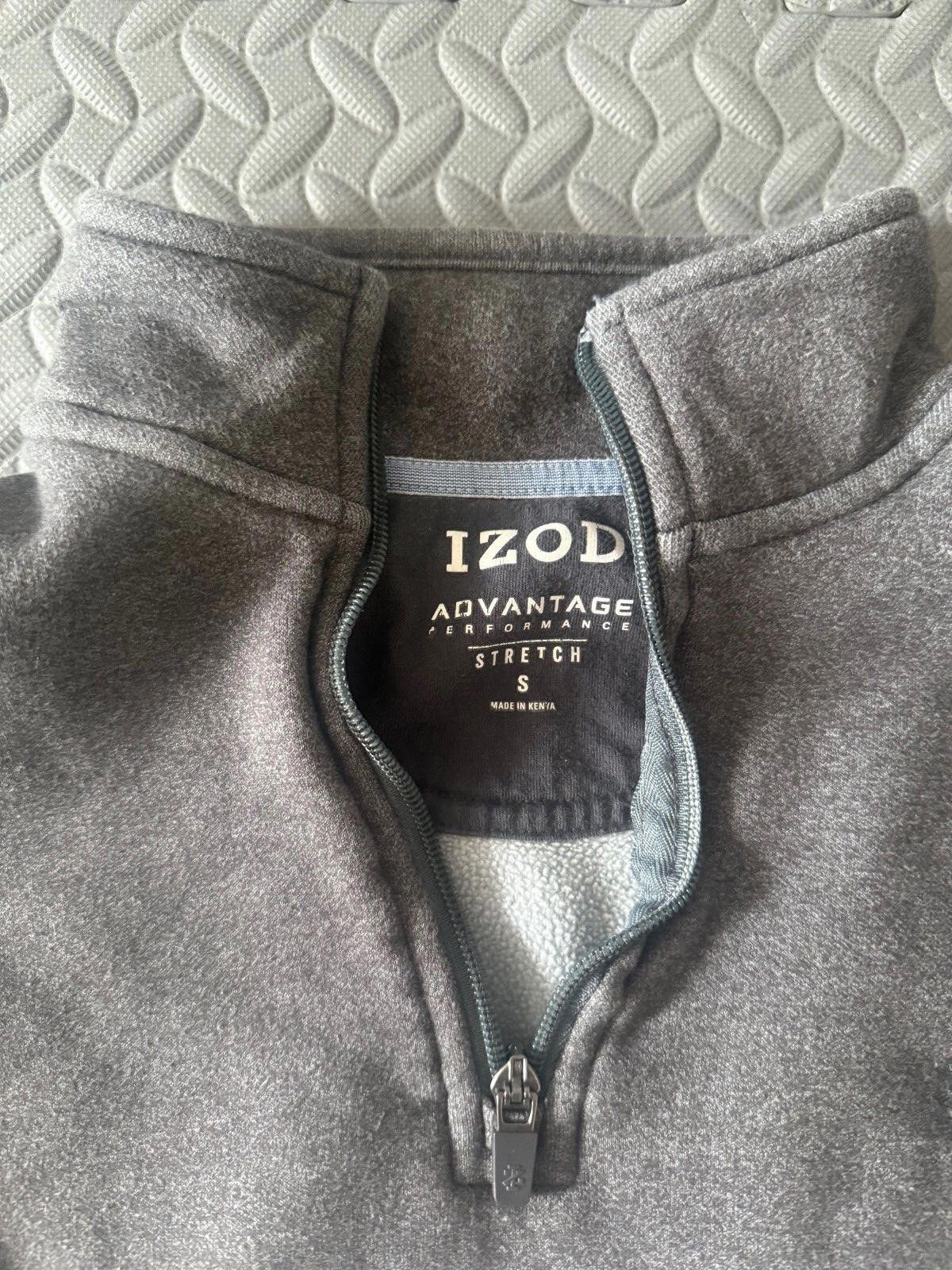 Izod IZOD Long Sleeve quarter zip Menswear sweatshirt, Size: S Size US S / EU 44-46 / 1 - 2 Thumbnail