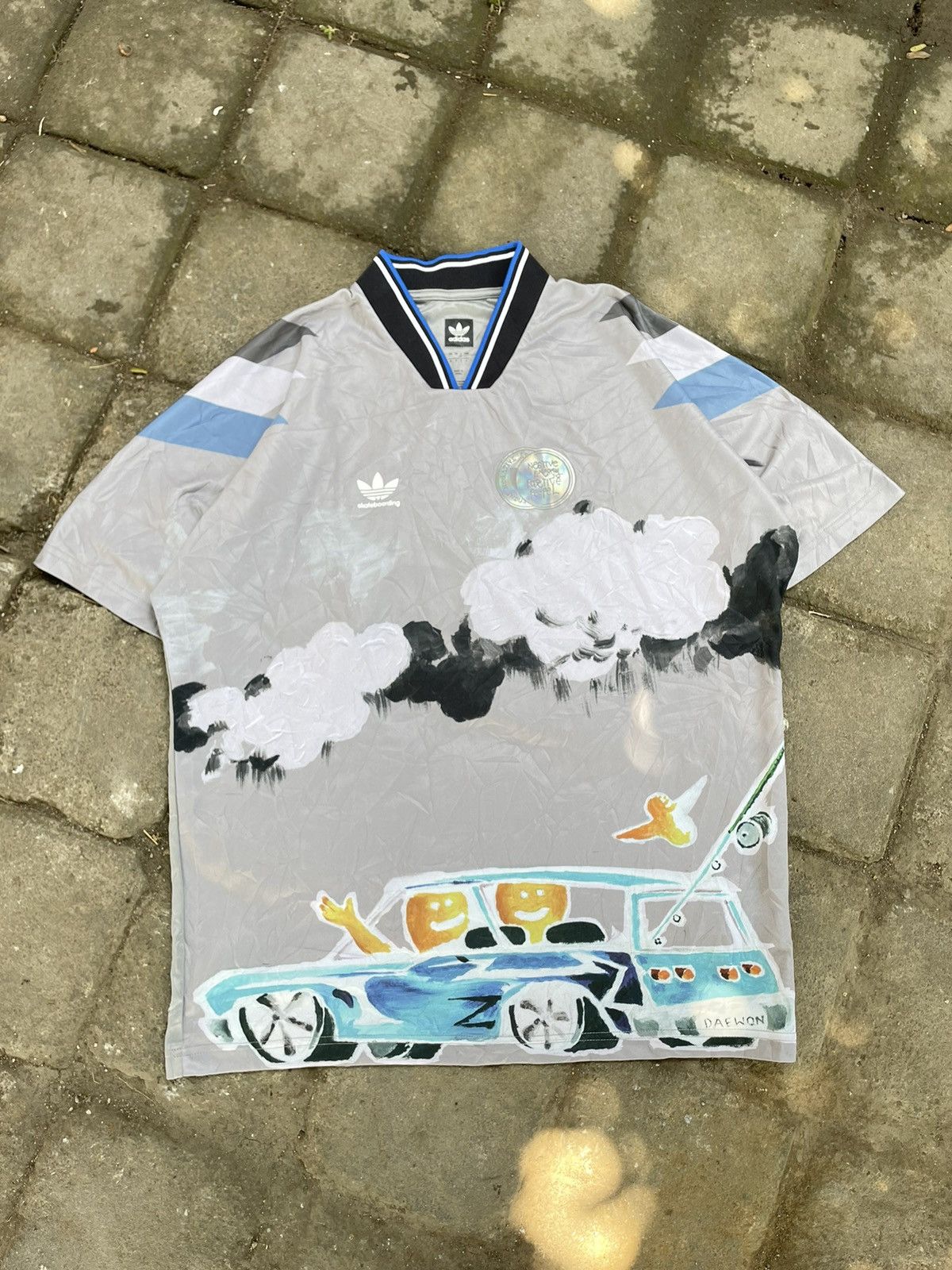 Adidas Rare Soccer Jersey Adidas Skateboardinc Size US XL / EU 56 / 4 - 1 Thumbnail