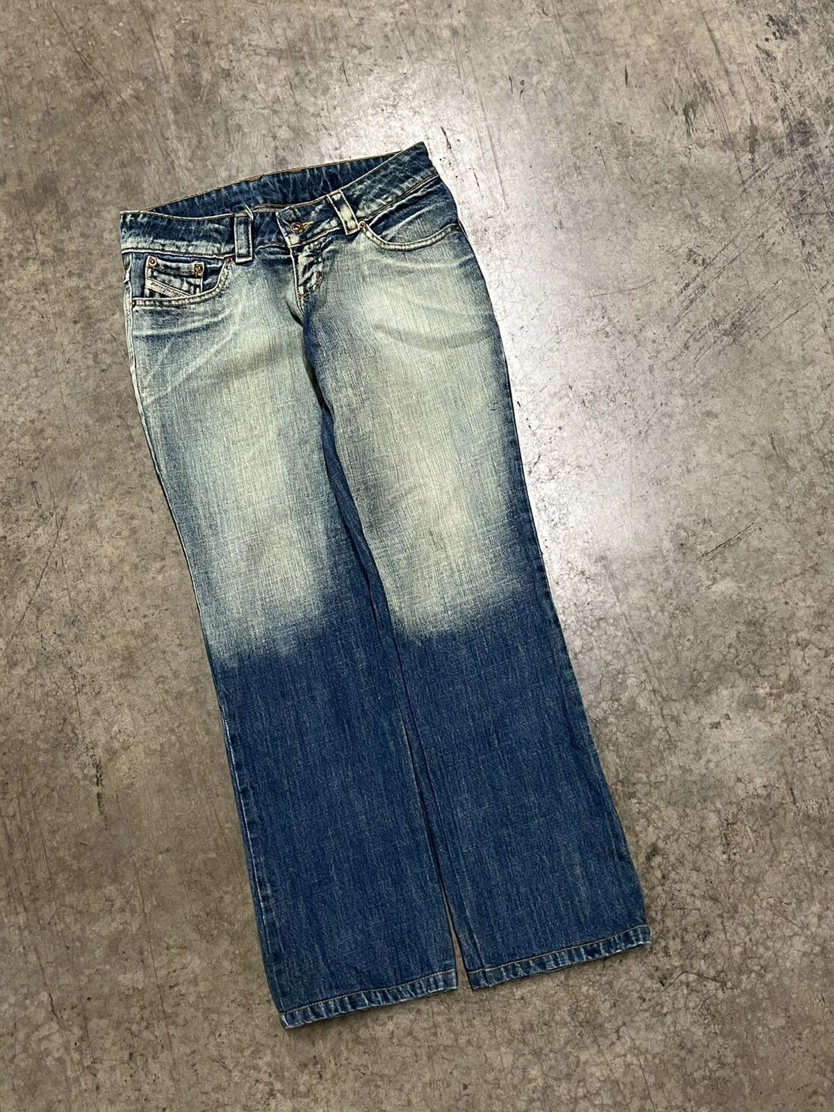 Diesel Diesel vintage baggy fit flare jeans faded wash denim rare Size US 30 / EU 46 - 9 Thumbnail