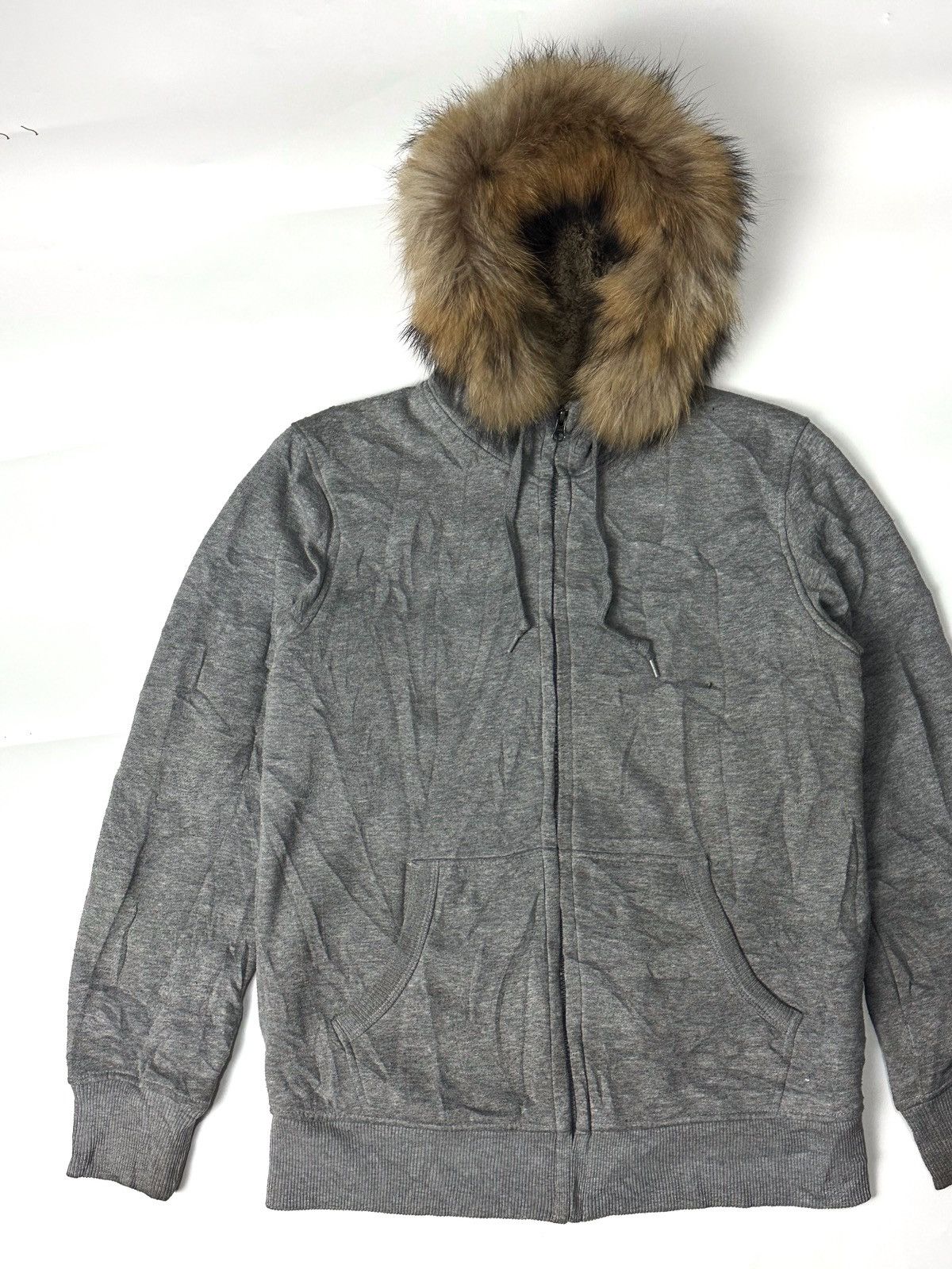 If Six Was Nine × Japanese Brand × Le Grande Bleu (L.G.B.) Fur zip hoodie style uniqlo Size US L / EU 52-54 / 3 - 4 Thumbnail