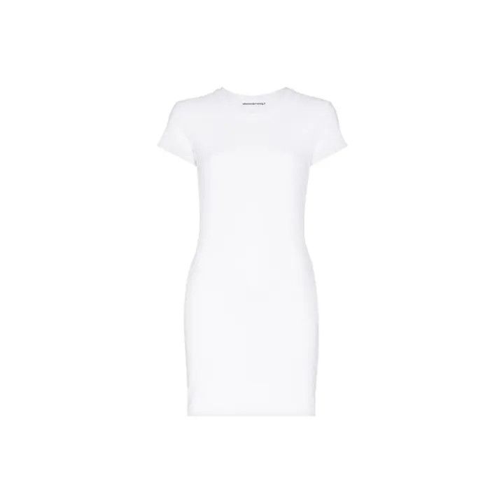 Alexander Wang Alexander Wang Logo Jacquard Short Sleeve Dress 0079 Size XS / US 0-2 / IT 36-38 - 1 Thumbnail