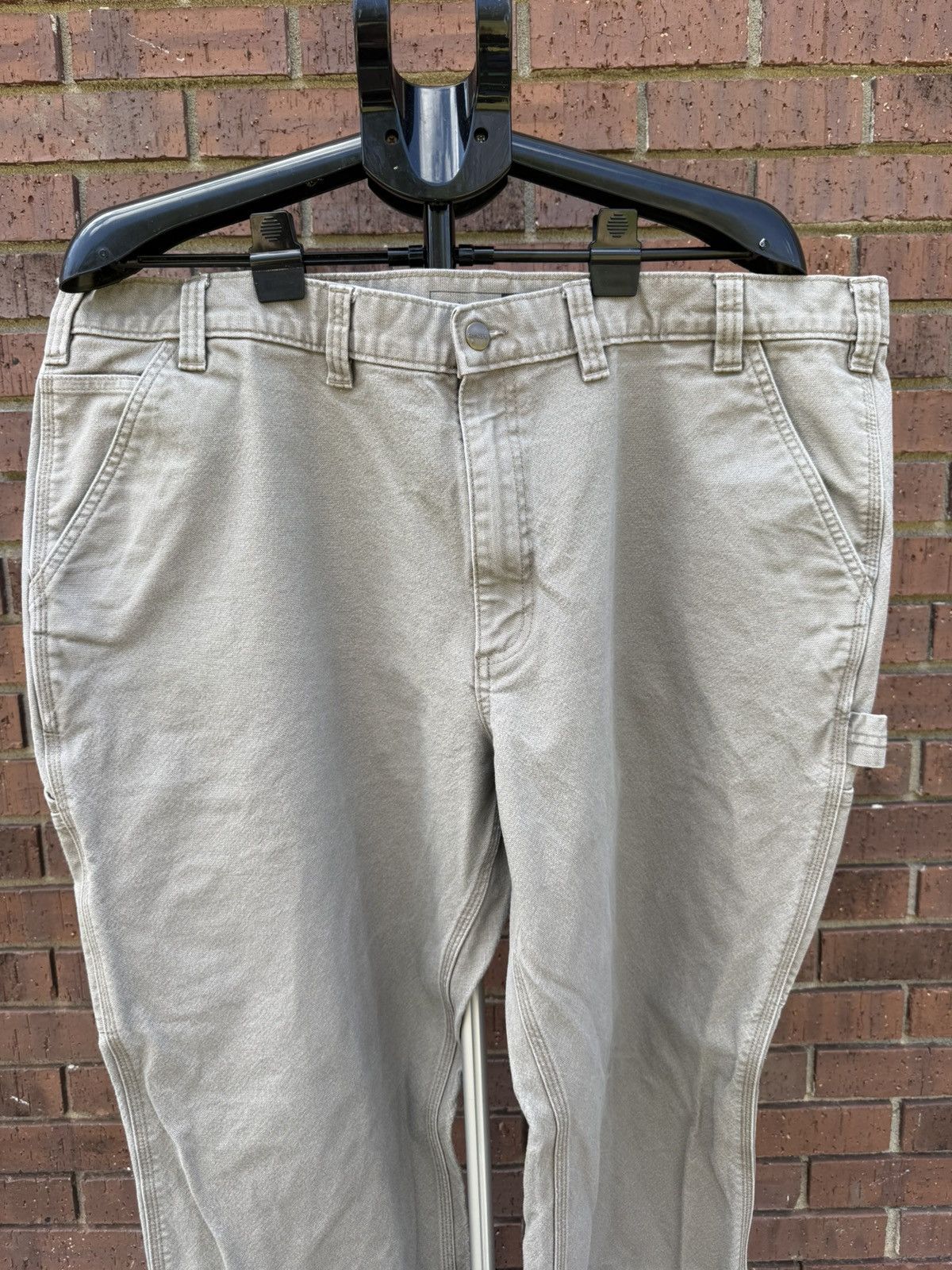 Carhartt Carhartt Pants Beige Relaxed Fit Rugged Flex Utility Jeans Size US 44 / EU 60 - 4 Thumbnail
