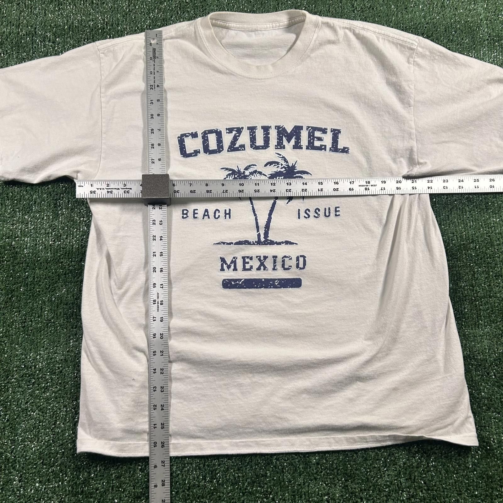 Other White Cozumel Mexico Graphic T-Shirt. Fits like large Size US L / EU 52-54 / 3 - 2 Thumbnail