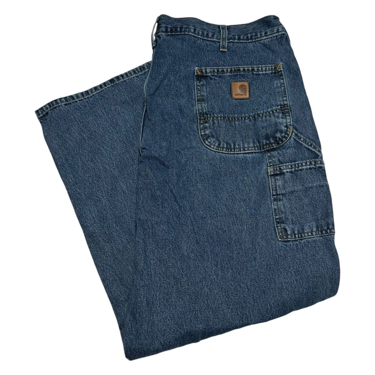 Carhartt Carhartt Carpenter Workwear Denim Jeans Men’s 40x29 Size US 40 / EU 56 - 1 Thumbnail
