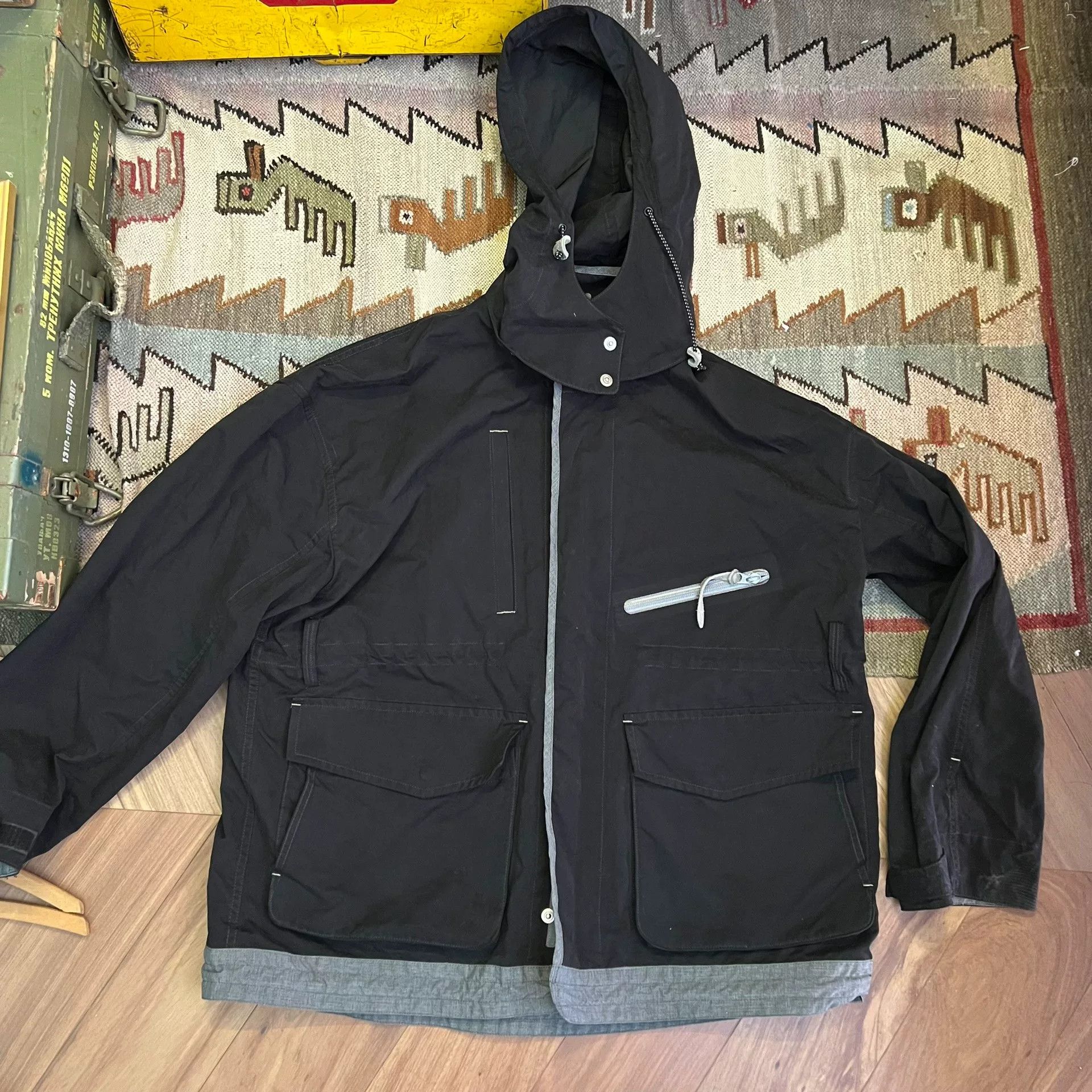 Porter Classic Japanese Classic Jacket with Hood Size US M / EU 48-50 / 2 - 1 Thumbnail