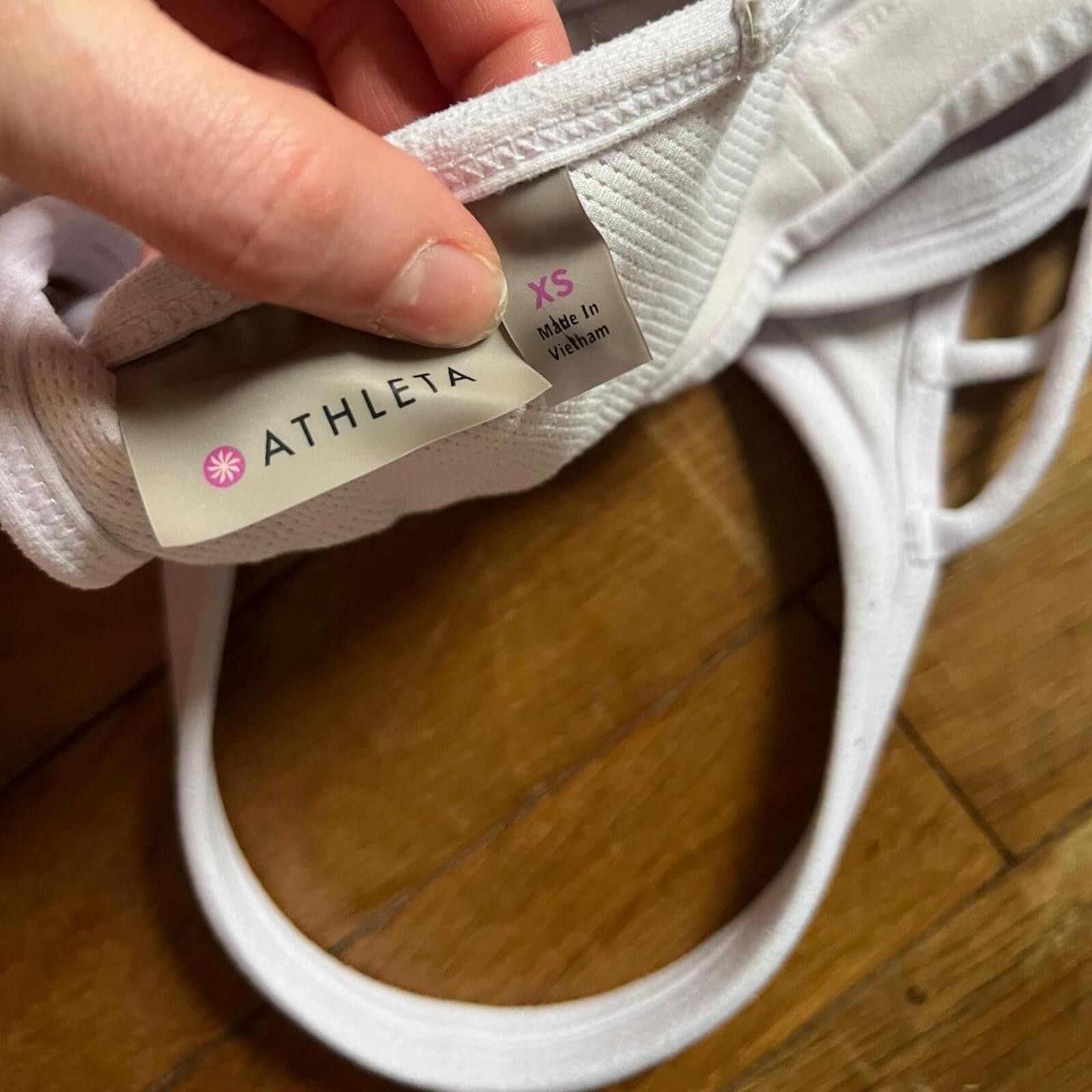 Other Athleta ballet pink criss cross front sports bra Size ONE SIZE - 3 Thumbnail