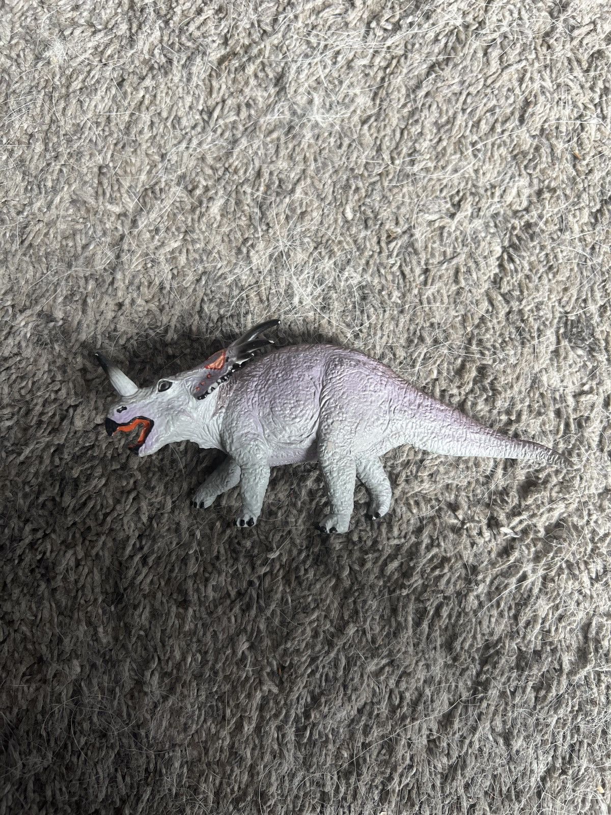 Vintage 2001 Safari Styracosaurus Dinosaur Figure Size ONE SIZE - 2 Thumbnail