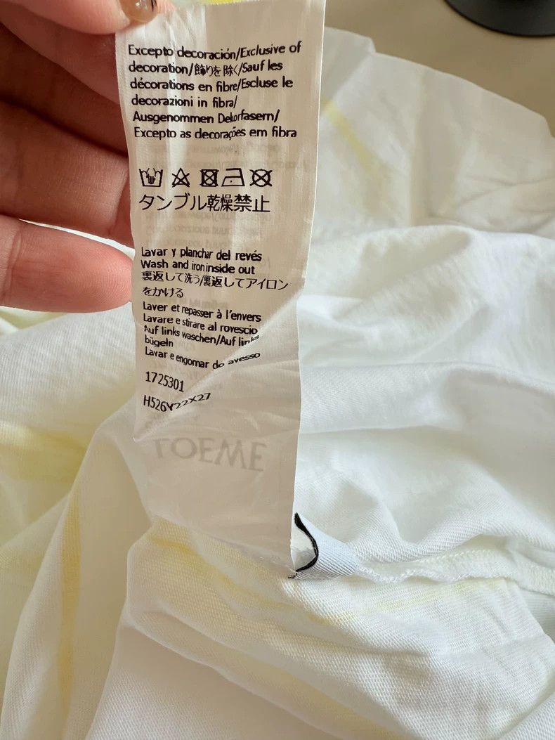 Loewe LOEWE Short sleeves yellow Size S / US 4 / IT 40 - 4 Thumbnail