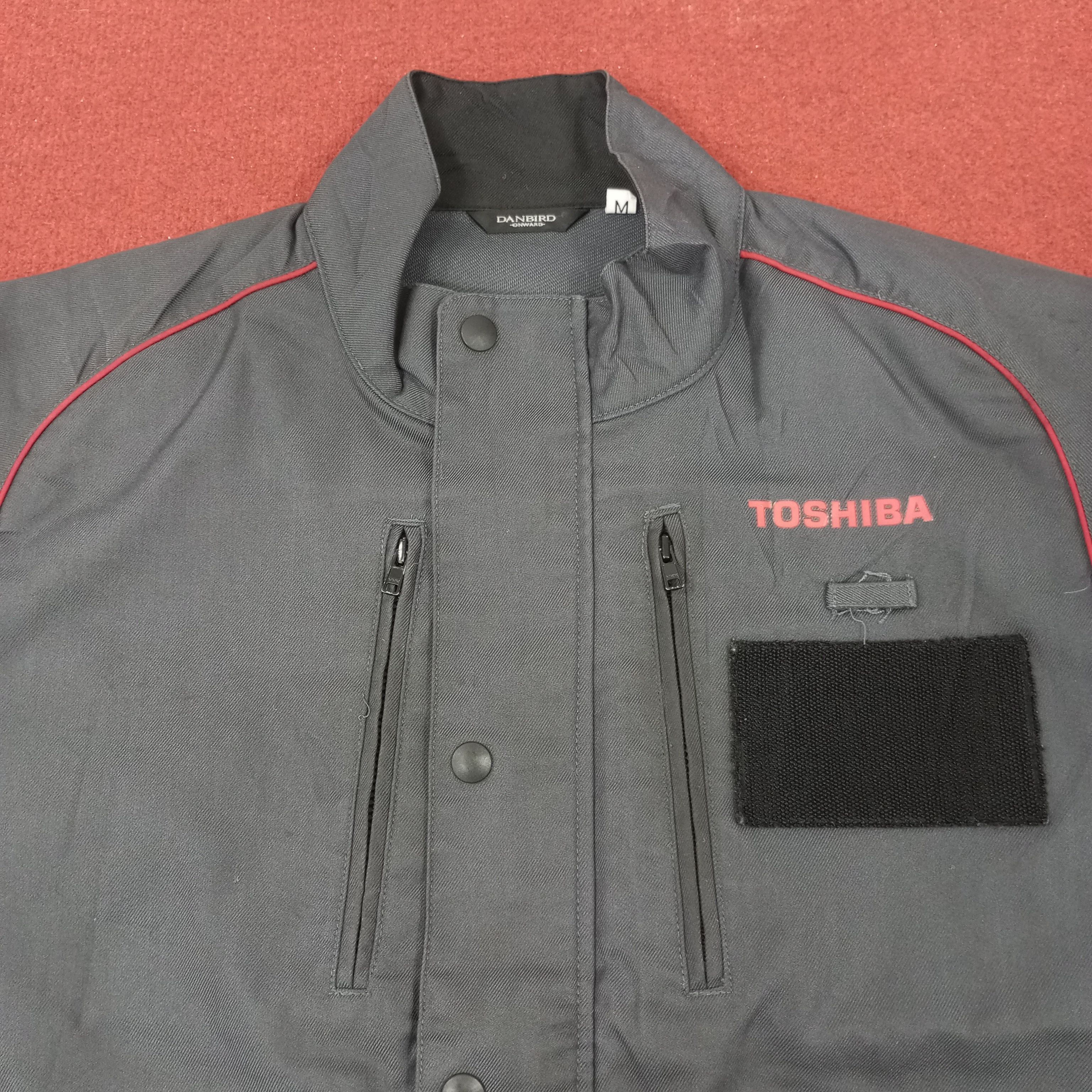 Japanese Brand × Vintage Toshiba Japanese Brand Workwear Jacket Size US M / EU 48-50 / 2 - 2 Thumbnail