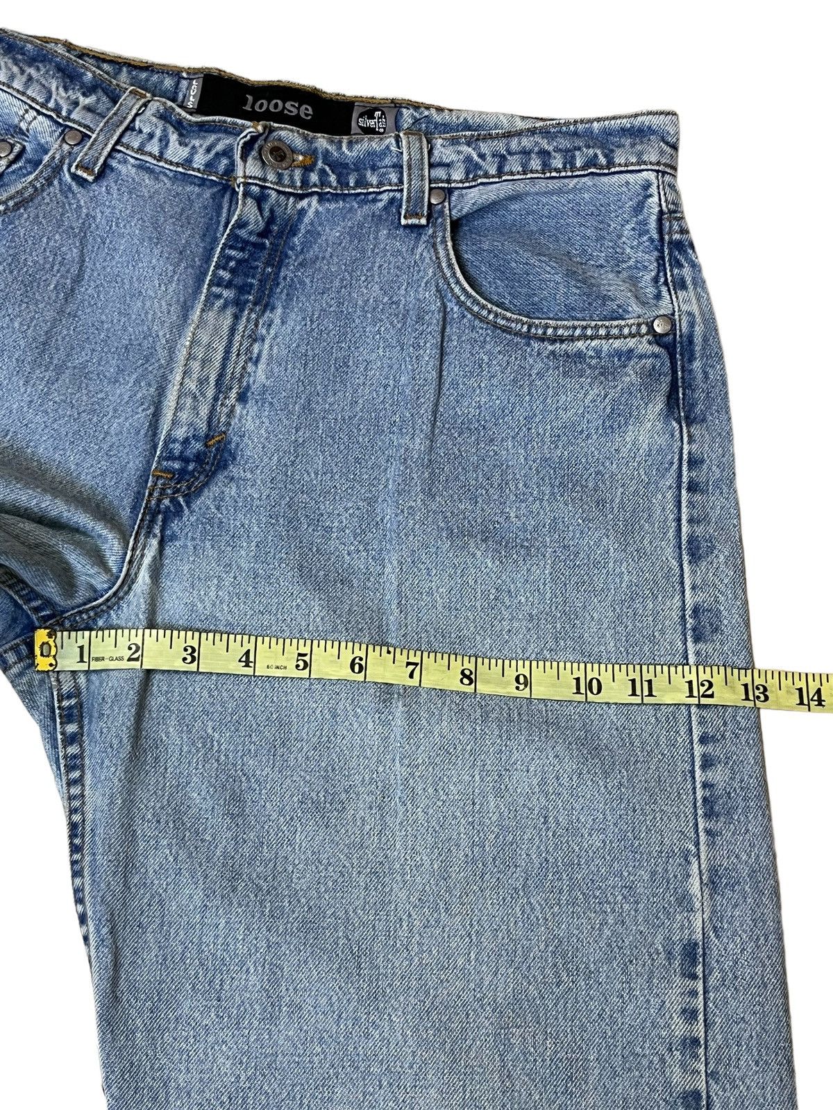 Levi's ICONIC🔥VINTAGE 90s LEVI’S SILVERTAB LOOSE FIT JEANS Size US 36 / EU 52 - 13 Thumbnail
