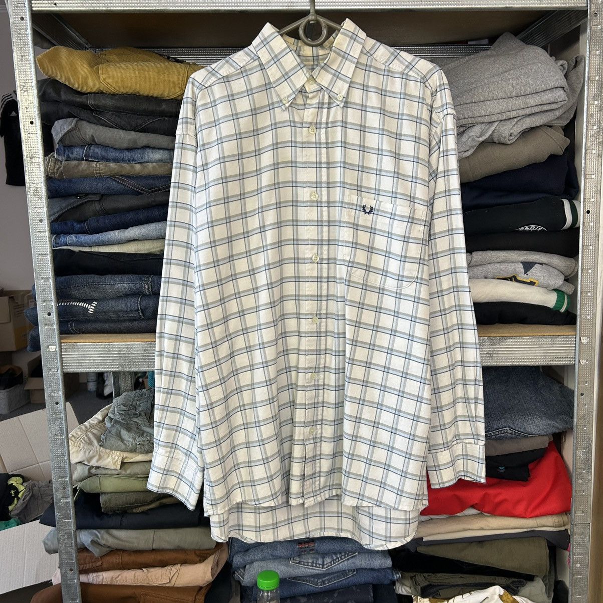 Fred Perry Vintage Fred Perry Small Logo France 90’s Basic button shirt Size US M / EU 48-50 / 2 - 1 Thumbnail