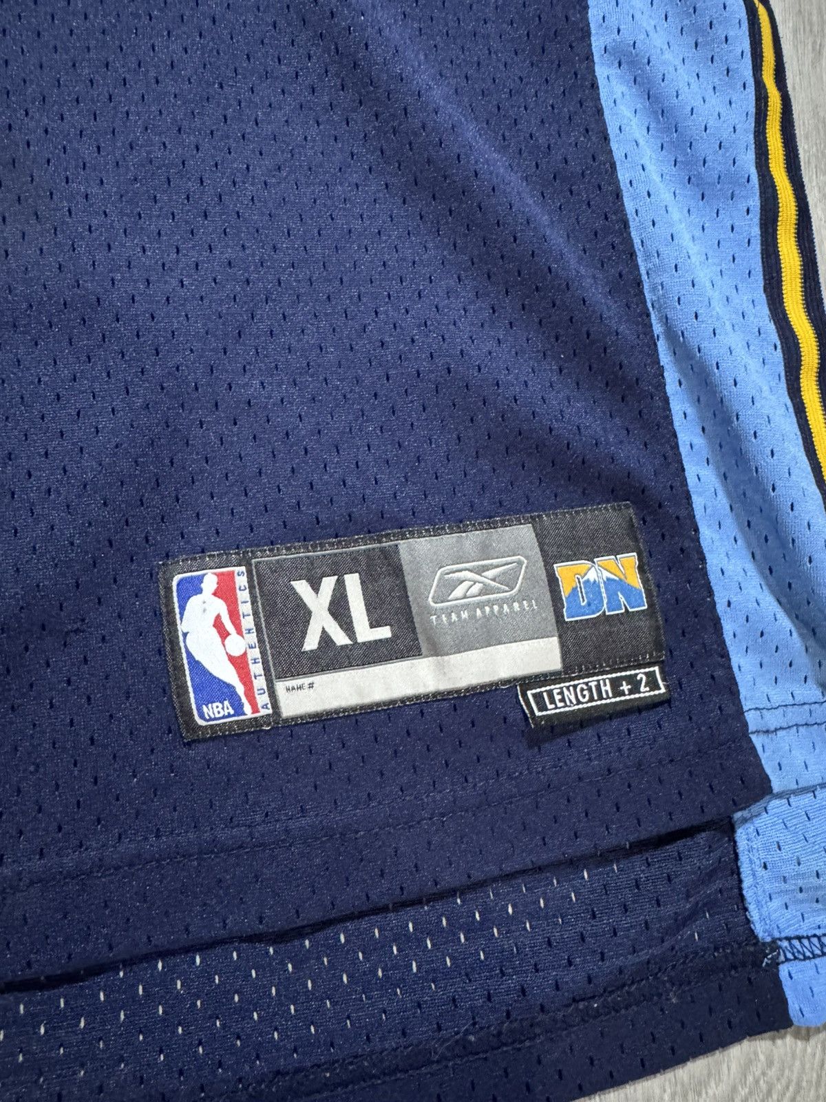 NBA × Reebok × Vintage Carmelo Anthony Denver Nuggets Jersey Swingman Alt NBA Blue Size US XL / EU 56 / 4 - 7 Thumbnail
