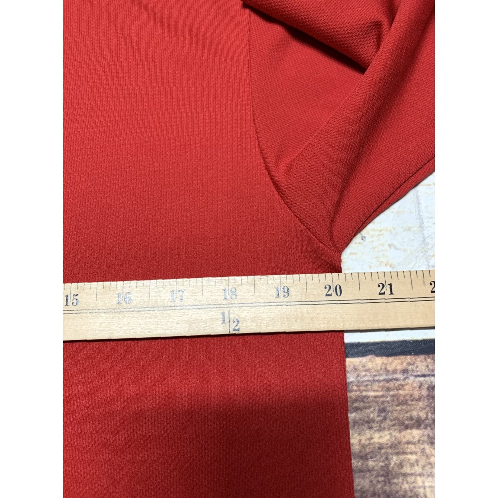 Vintage RUSSELL DRI-POWER Mens Compression Shirt Size Medium Athletic Red Stretchy Shirt Mens Athletic Red DRI-POWER Compression Size US M / EU 48-50 / 2 - 5 Thumbnail
