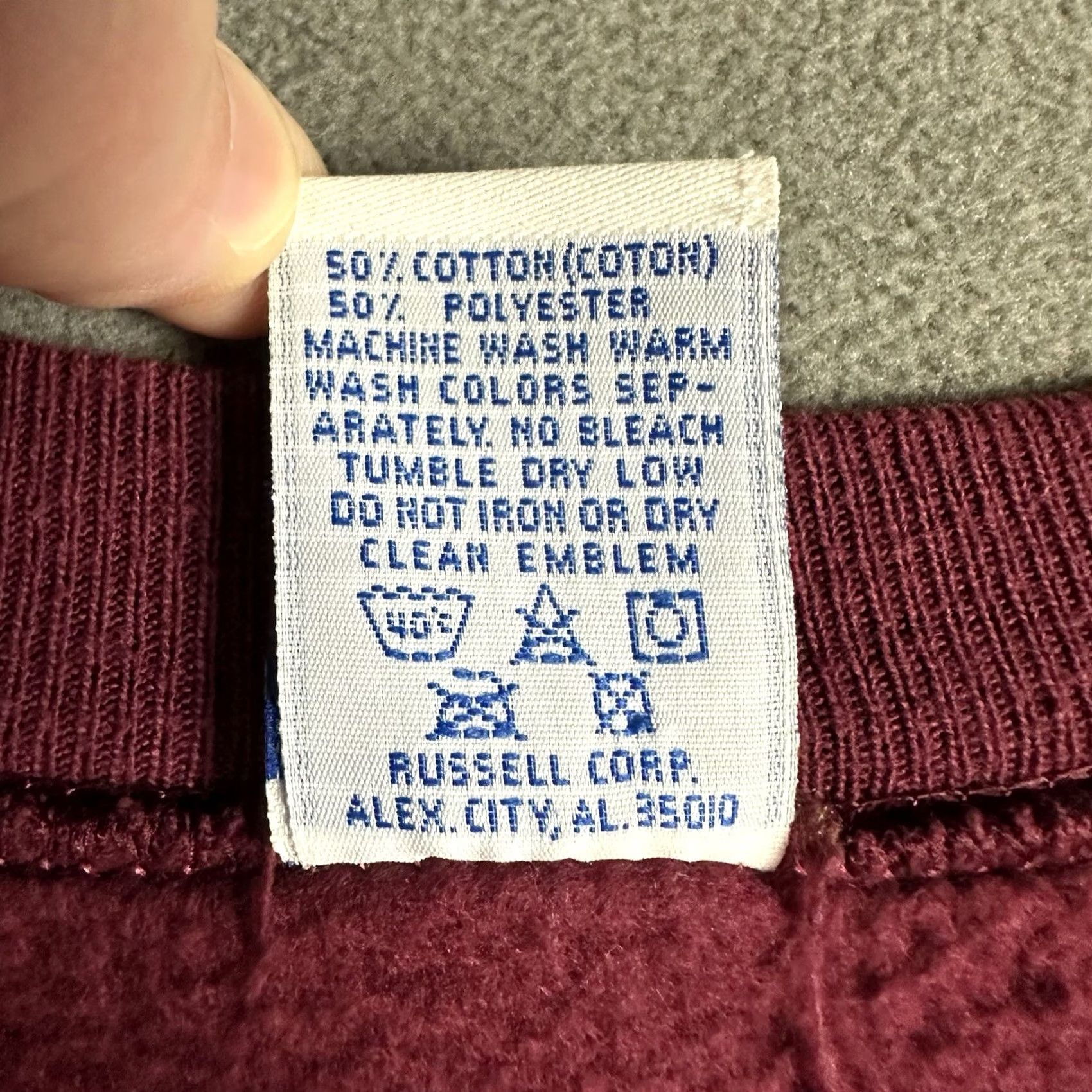 Russell Athletic VINTAGE Russell Athletic Sweatshirt Central Michigan University 2XL USA 90s Mens Size US XXL / EU 58 / 5 - 5 Thumbnail