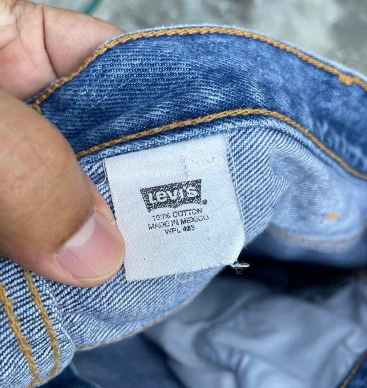 Levi's × Vintage Vintage Levi's Y2K Nice Fade Jeans Size US 38 / EU 54 - 9 Thumbnail