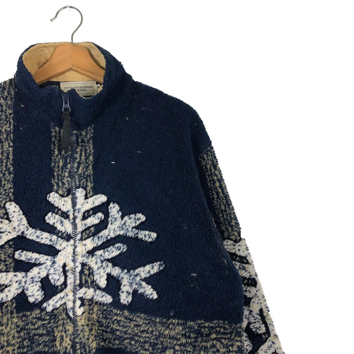 Japanese Brand VINTAGE FLEECE ANORAK PULL OVER UNIVERSITY OF OXFORD NATIVE Size US M / EU 48-50 / 2 - 6 Thumbnail