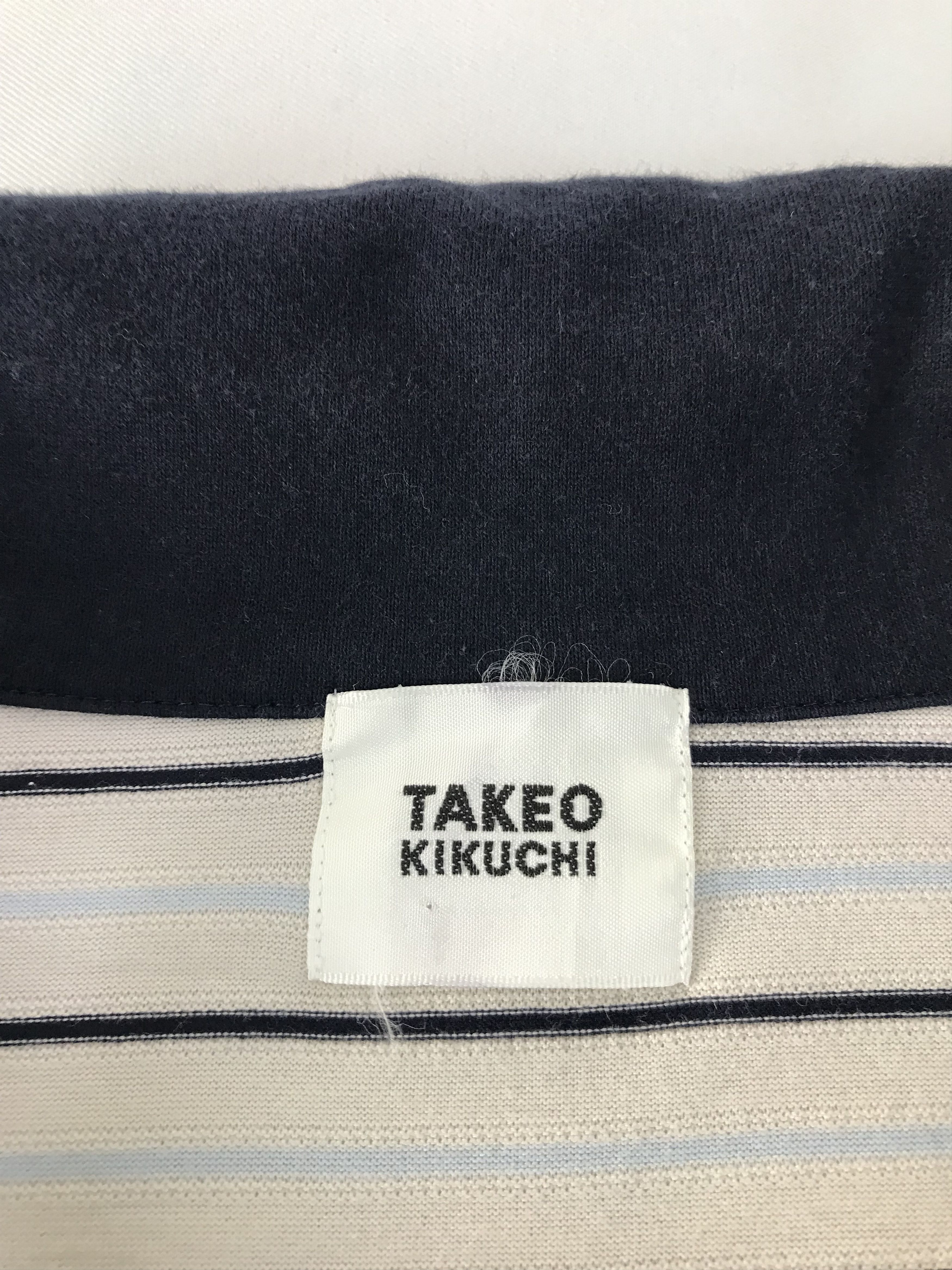 Takeo Kikuchi Vintage Takeo Kikuchi Design Striped Polo Shirt Size US M / EU 48-50 / 2 - 5 Thumbnail