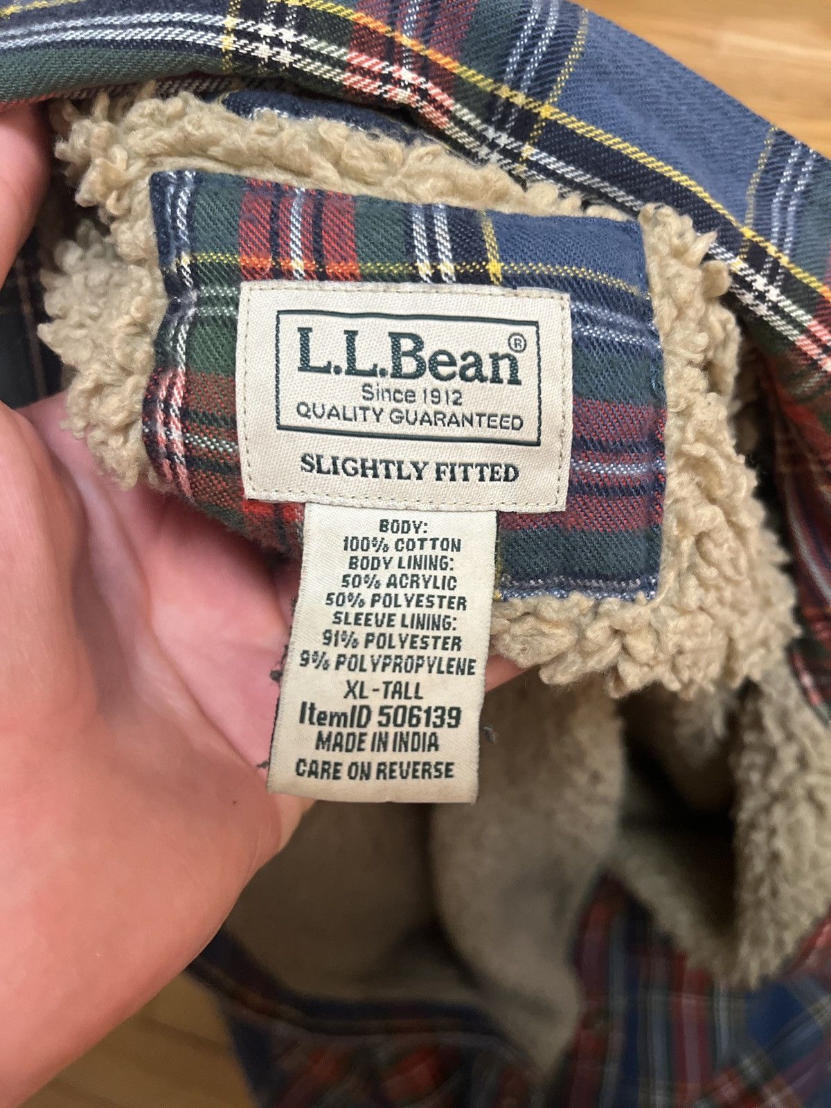 L.L. Bean Ll bean lined fleece flannel Size US XXL / EU 58 / 5 - 1 Thumbnail