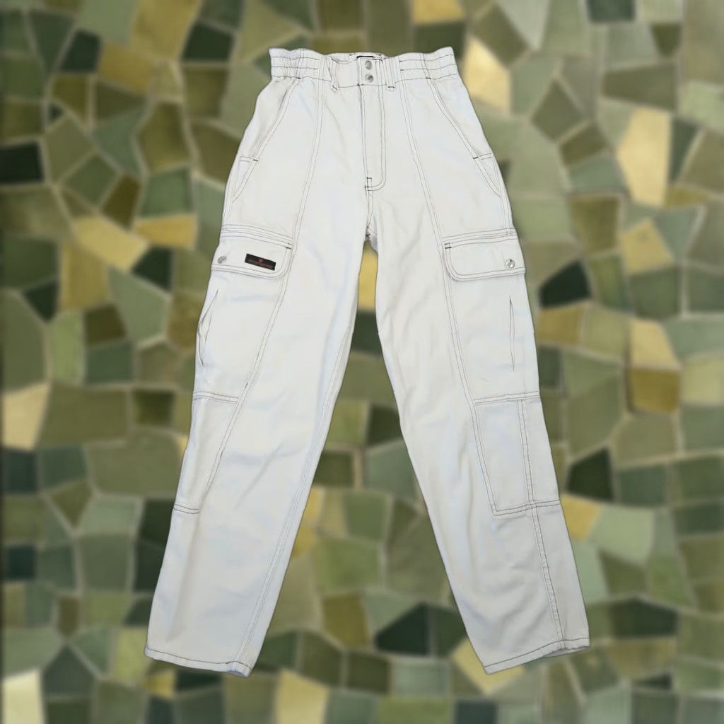 Bdg VINTAGE?BDG Urban Outfitters Relaxed Skate Jean Cargo Cream 26 Size 26" / US 2 / IT 38 - 1 Thumbnail