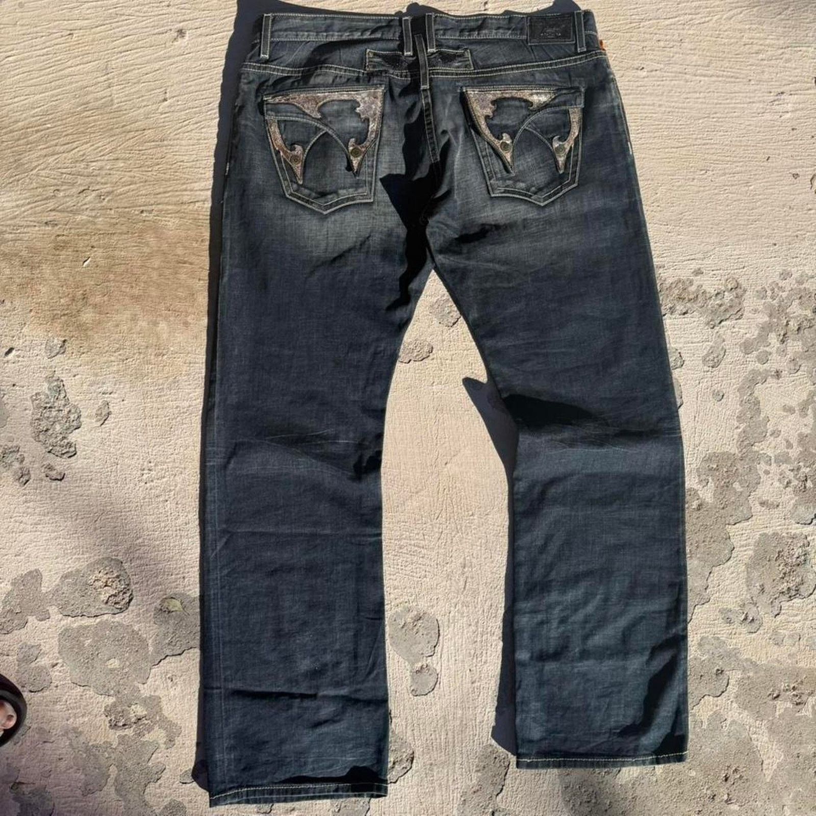 True Religion Baggy double wing robin jeans Size US 44 / EU 60 - 2 Thumbnail