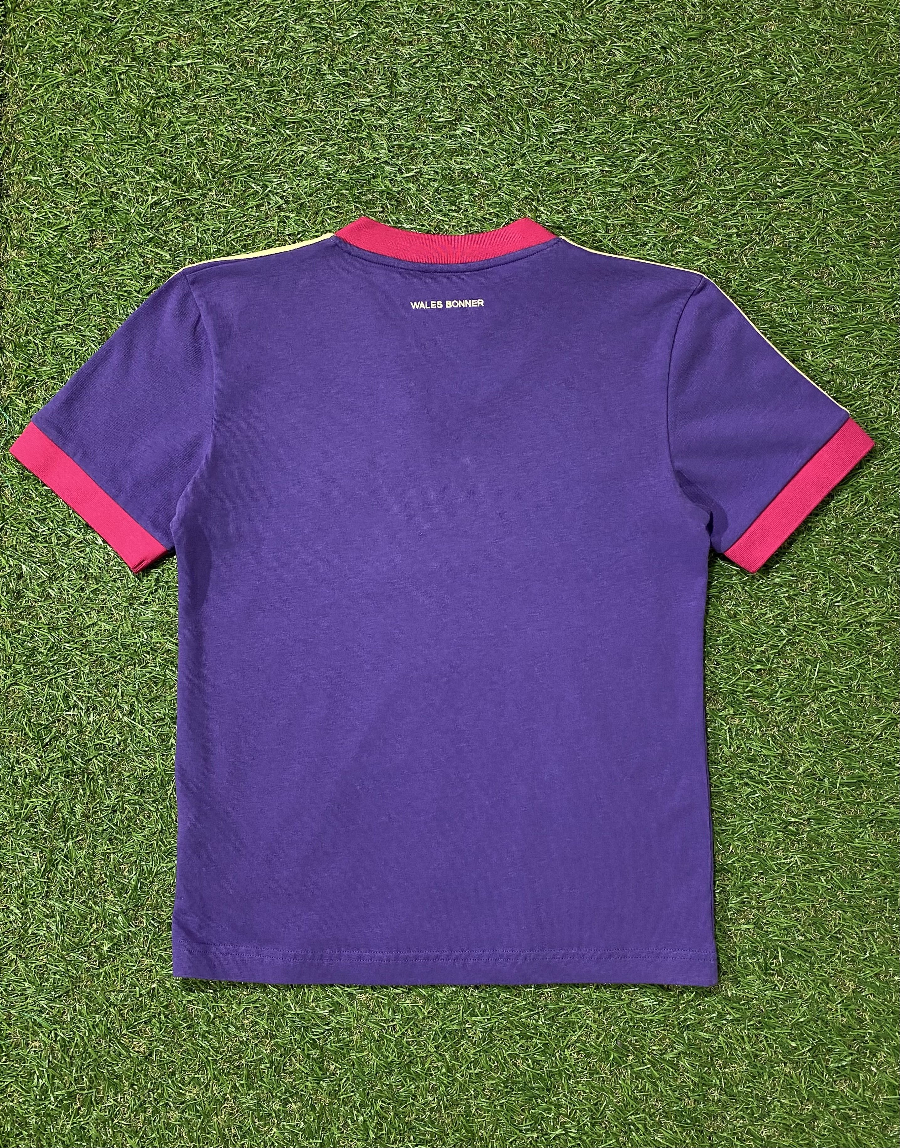 Adidas Wales Bonner x Adidas V Neck Purple T-Shirt Size US XS / EU 42 / 0 - 3 Thumbnail