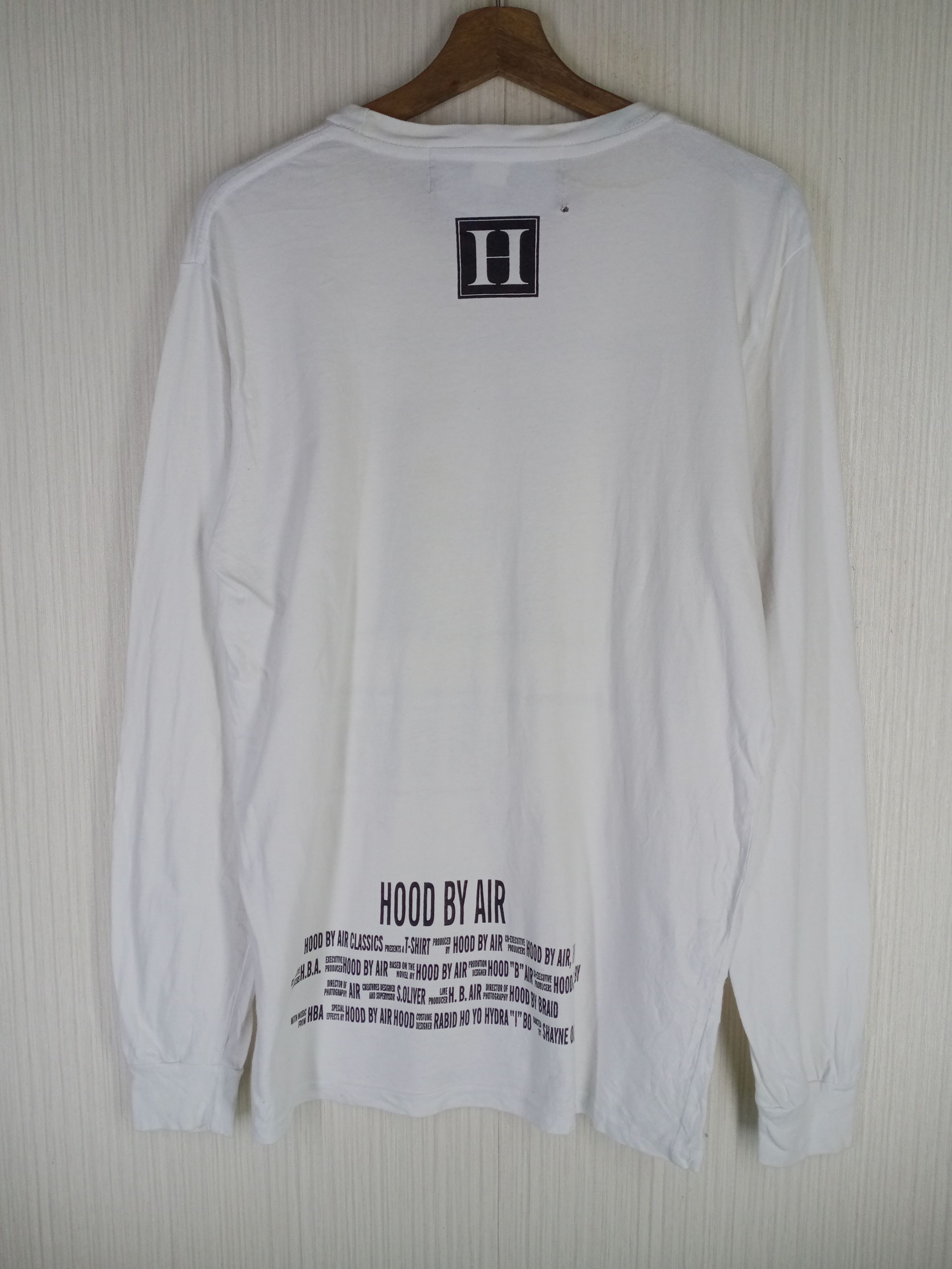 Hood By Air Rare Hood By Air Long Sleeve Tshirt Size US M / EU 48-50 / 2 - 2 Thumbnail