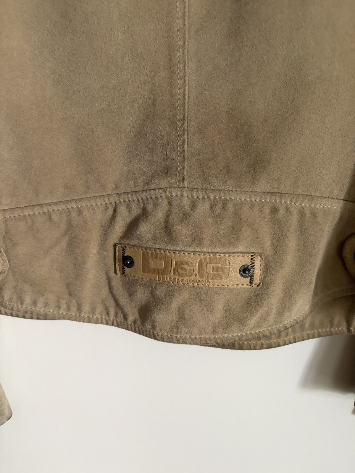 Dolce & Gabbana Vintage D&G suede motorcycle jacket fits like S Size US S / EU 44-46 / 1 - 3 Thumbnail