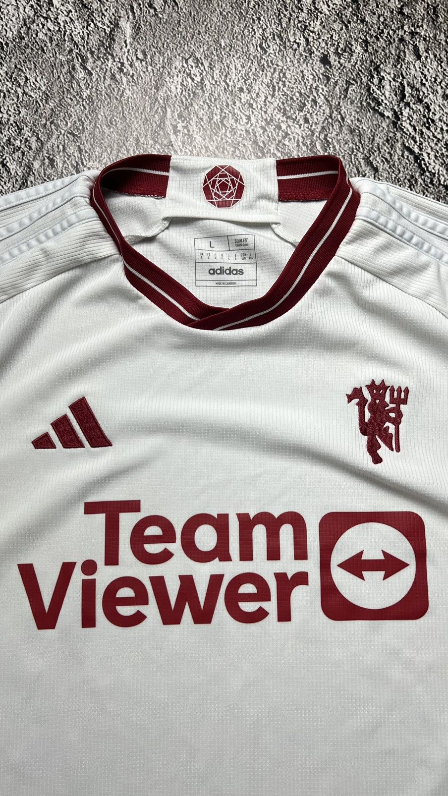 Adidas 2023-2024 Manchester united adidas jersey Size US L / EU 52-54 / 3 - 3 Thumbnail