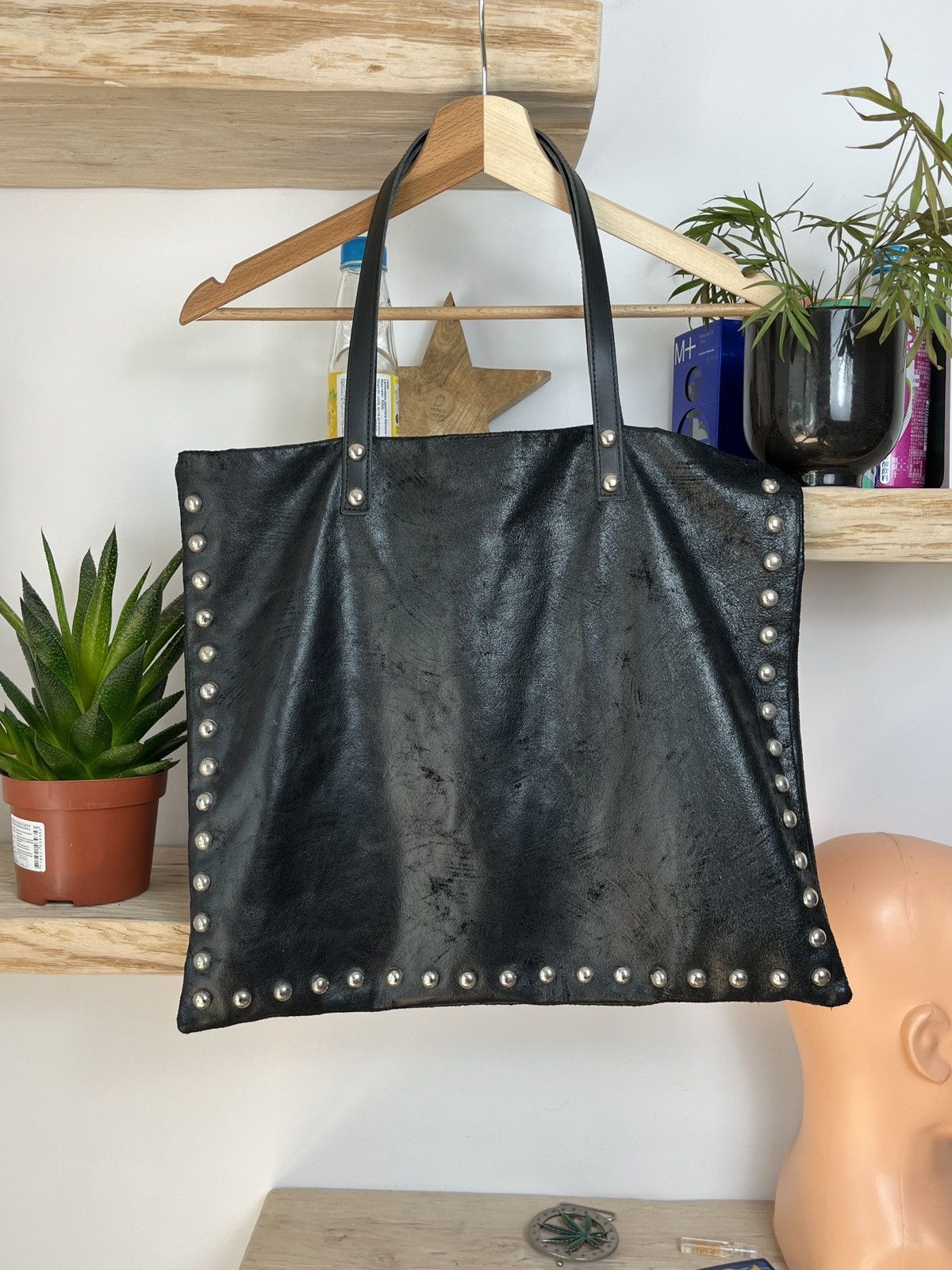Y2k Leather hand Bag Avant Garde archive Diesel Style - Bags Luggage