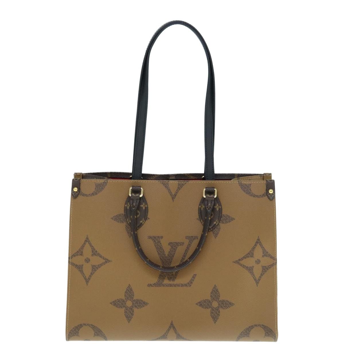 Louis Vuitton LOUIS VUITTON Monogram Reverse Giant On The Go MM Tote Bag Size ONE SIZE - 2 Thumbnail
