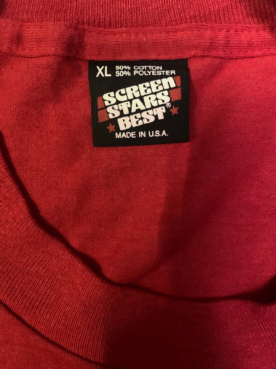 Vintage Vintage Screen Stars Best Blank T Shirt Made in USA 50/50 XL Size US XL / EU 56 / 4 - 3 Thumbnail