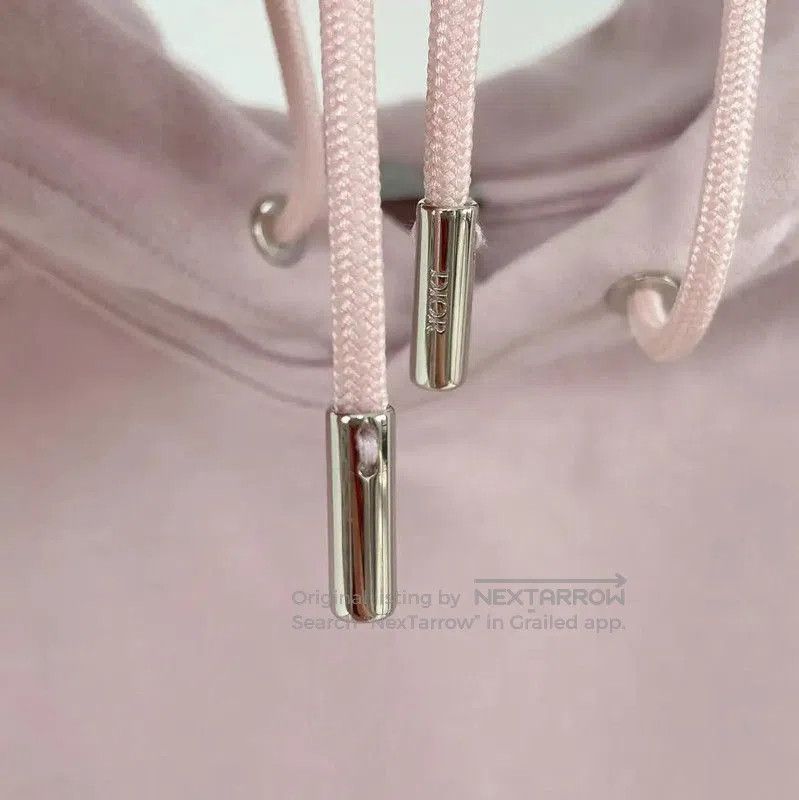 Dior Dior Pink Cotton Long Sleeve Hoodie . Size M / US 6-8 / IT 42-44 - 5 Thumbnail