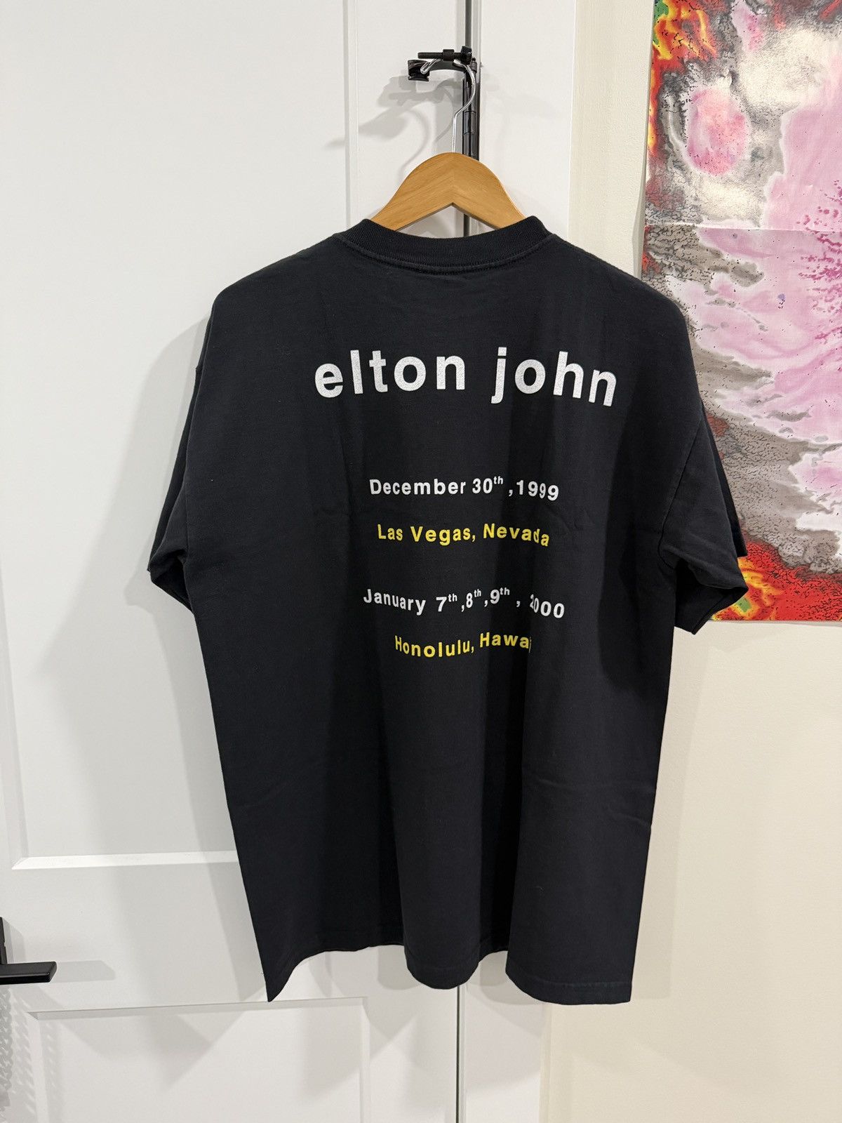 707 Vintage 1999/2000 An Evening With Elton John Tour Band Tee Size US XL / EU 56 / 4 - 2 Thumbnail
