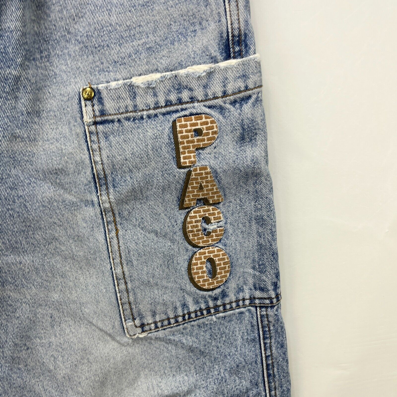 Vintage Vintage Y2K Paco Jeans Baggy Skater Rare 32 Size US 32 / EU 48 - 8 Thumbnail